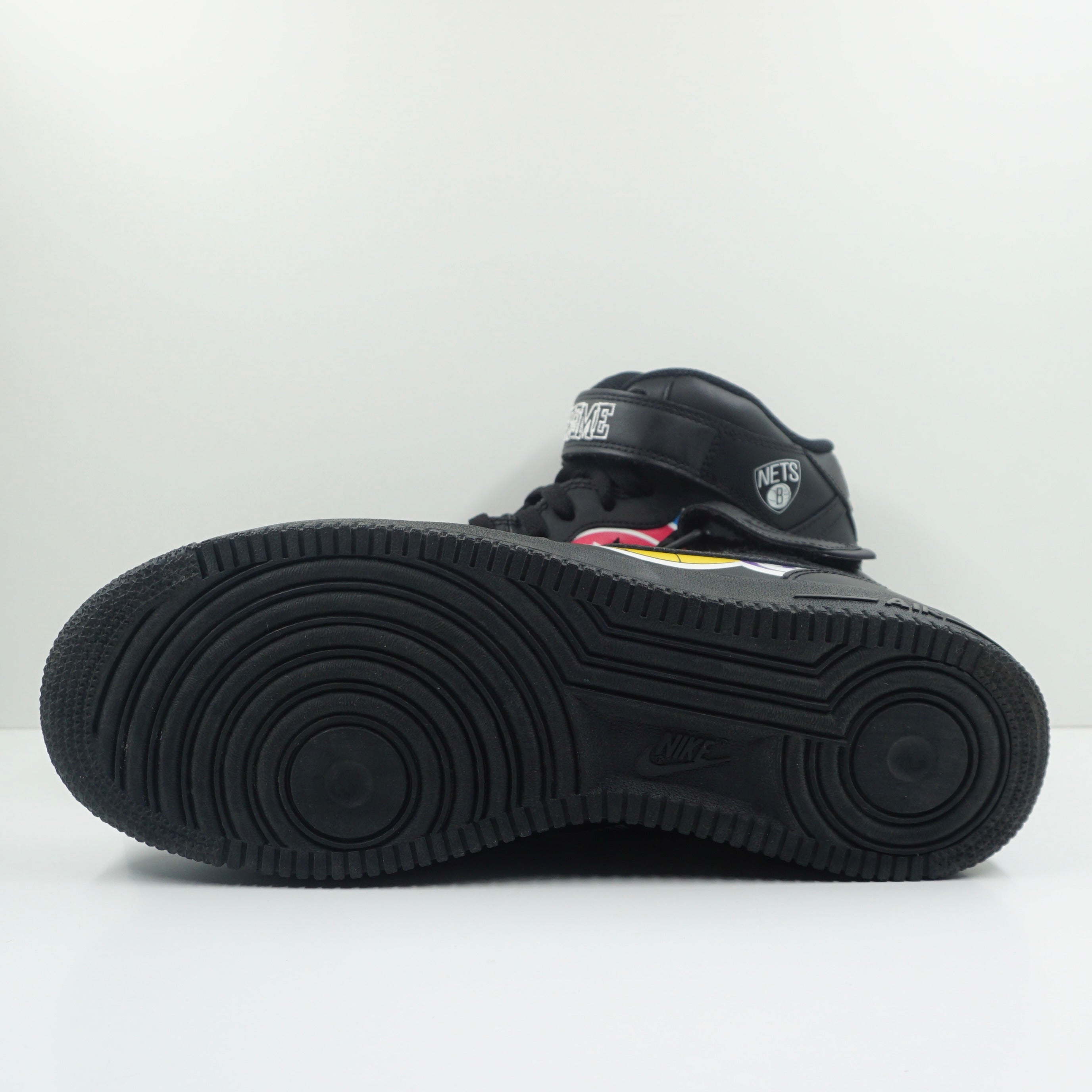 Nike Air Force 1 Mid Supreme NBA Black