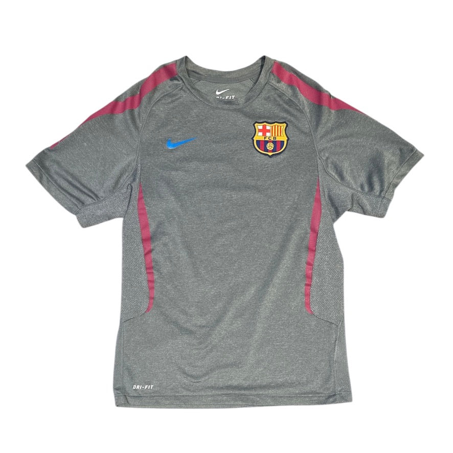 Nike FC Barcelona 2011/2012 Grey Training Football Jersey