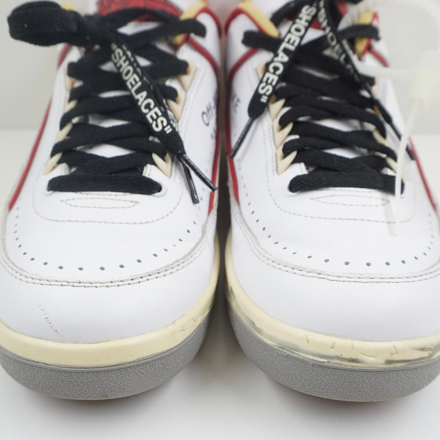 Jordan 2 Retro Low SP Off-White White Red