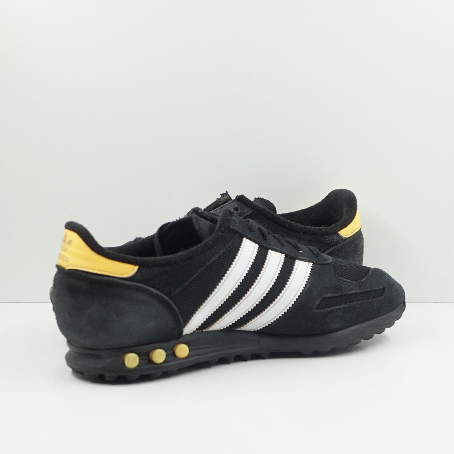 Adidas LA Trainer Black White Yellow