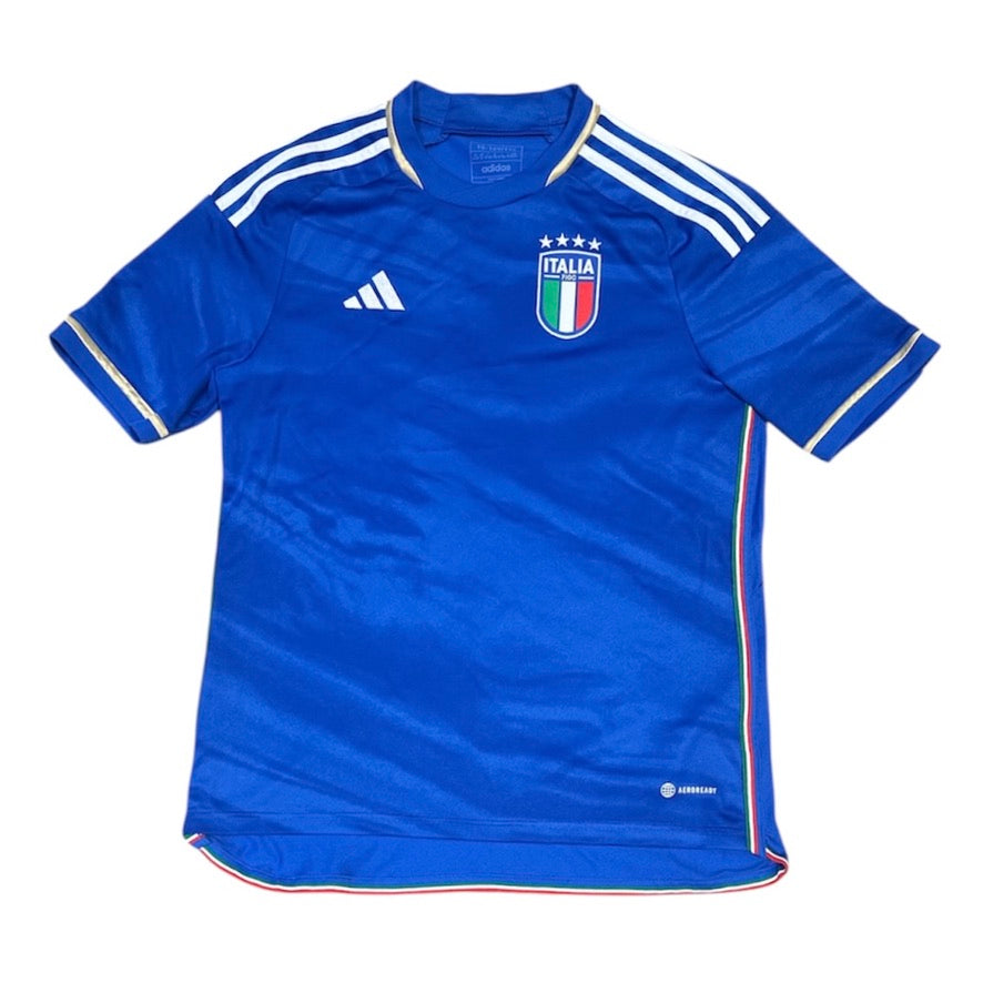 Adidas Italy 2023 Home Football Jersey (Youth)