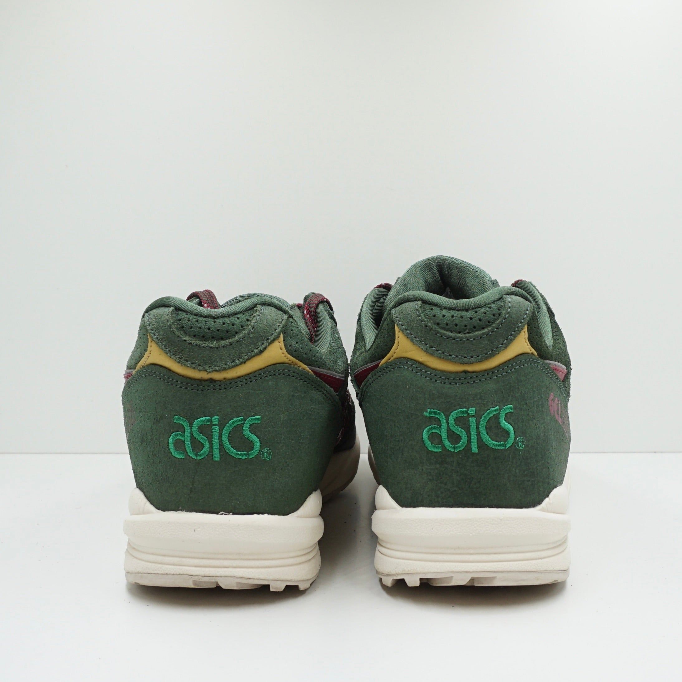 Asics gel saga dark green best sale