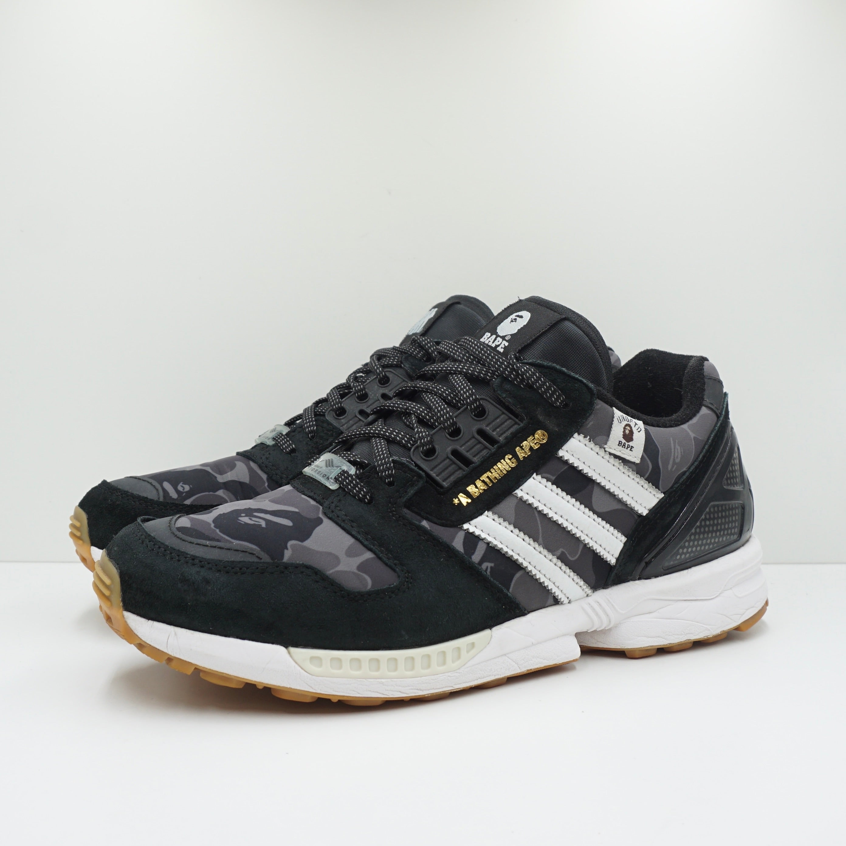 Adidas ZX 8000 Bape Undefeated Black