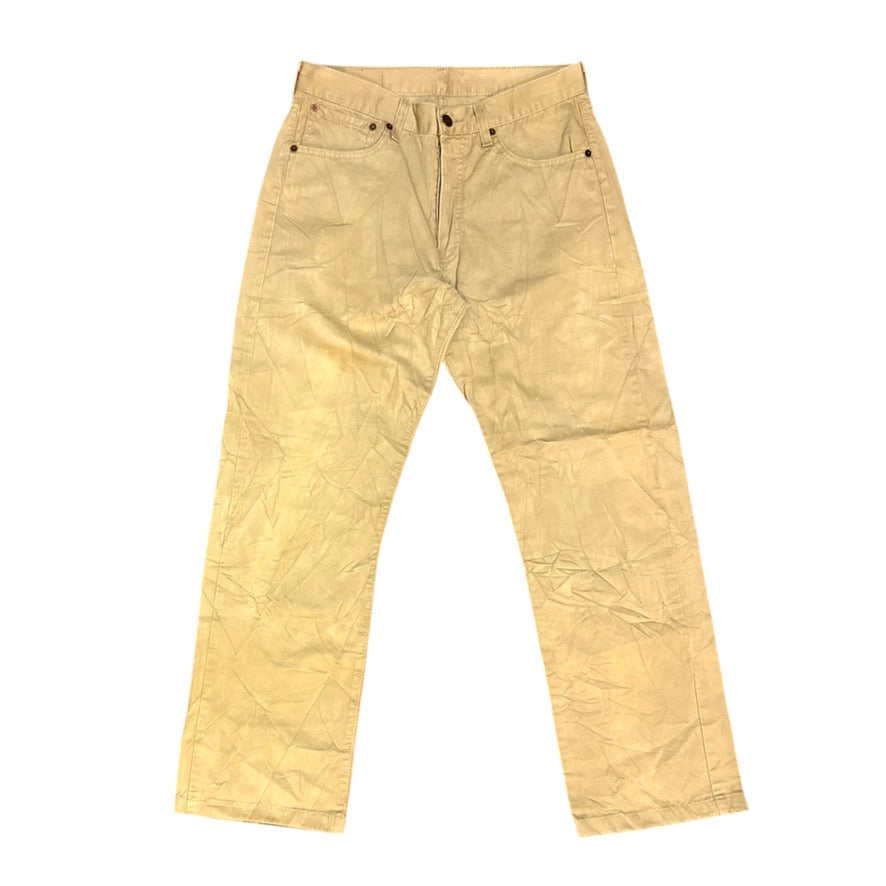 Levi's 401 Beige Jeans