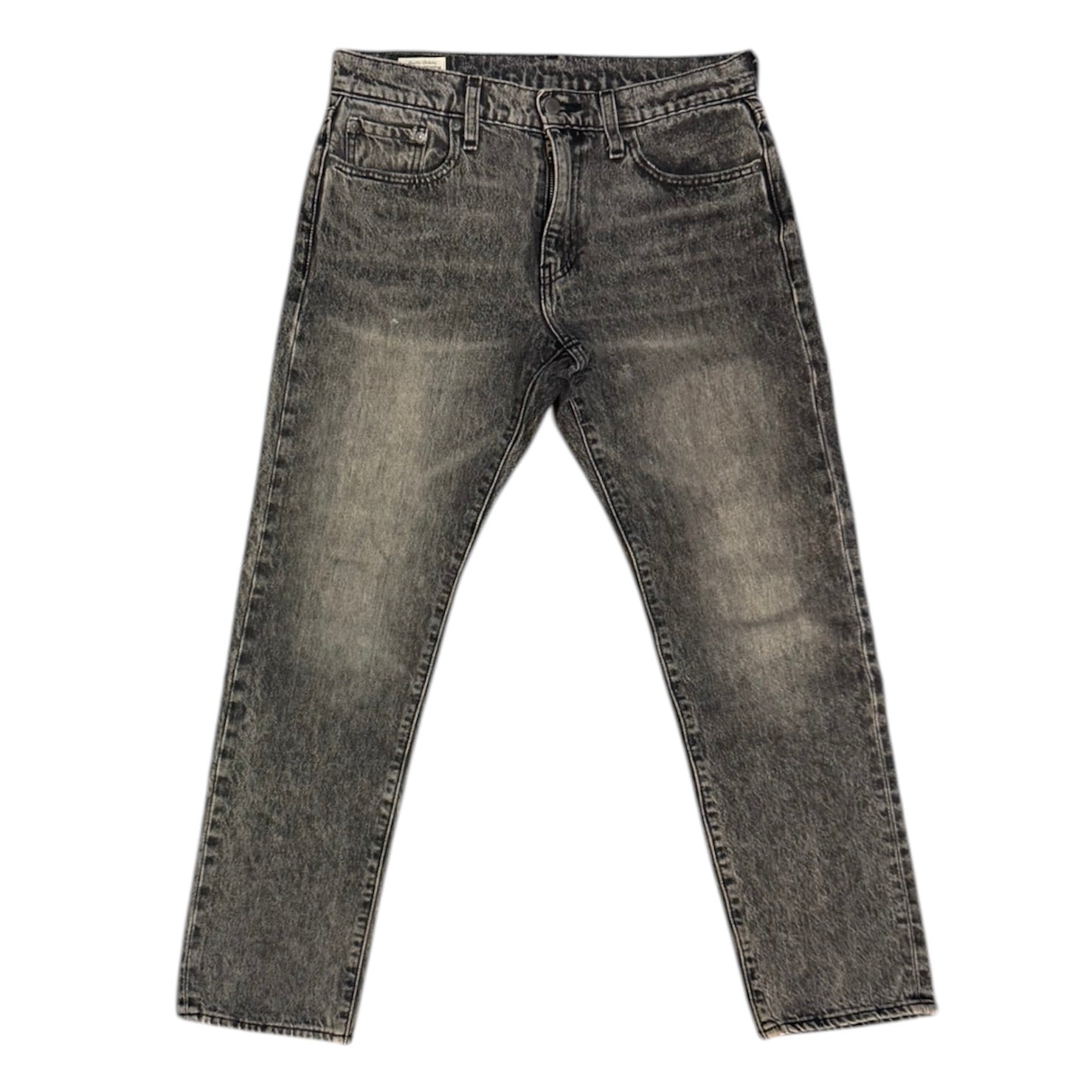 Levis Premium 502 Taper Washed Black Jeans