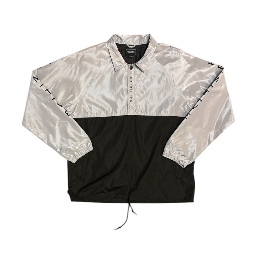 Primitive Anorak Grey Black Coach Jacket