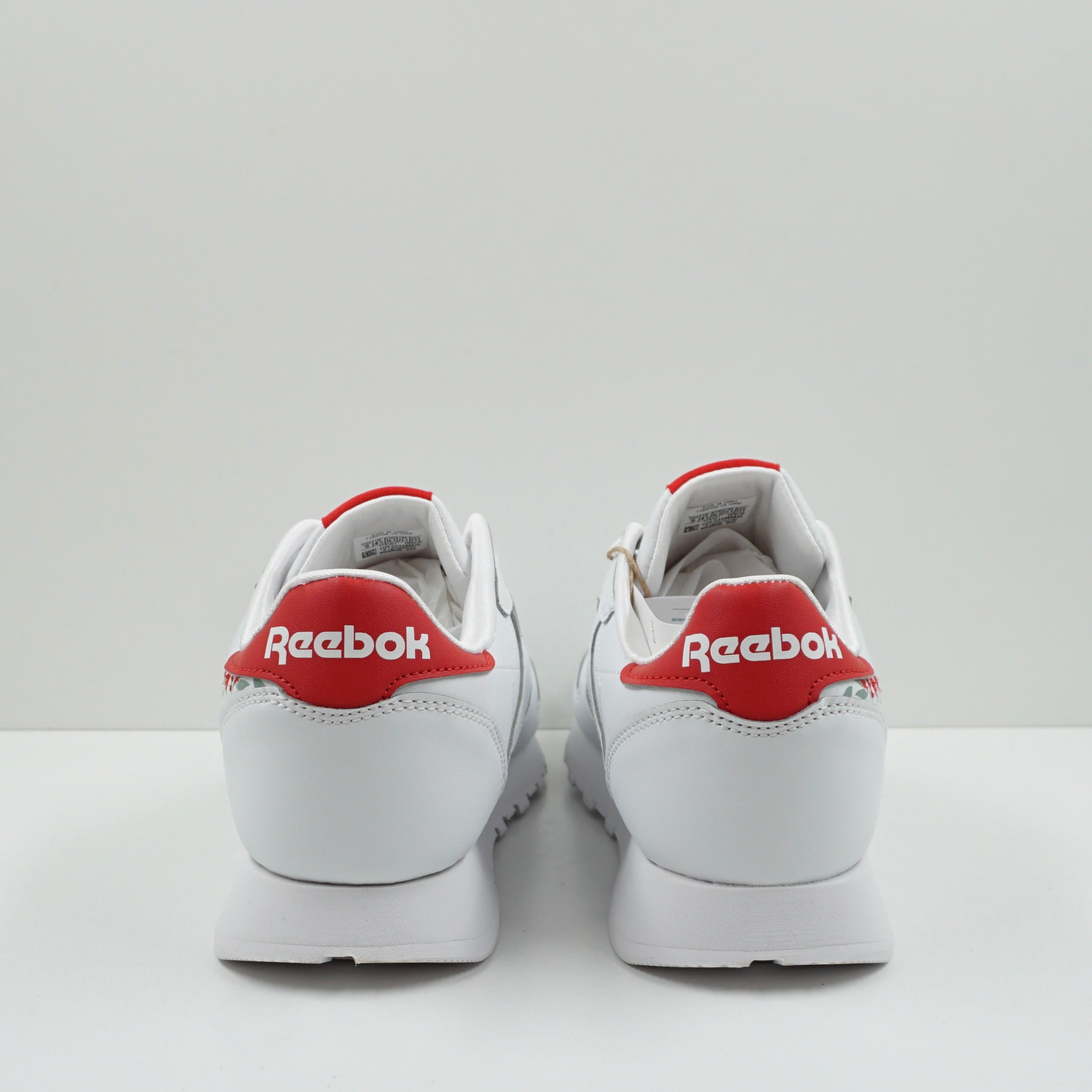Reebok Classic Leather Flower Crowns White Red