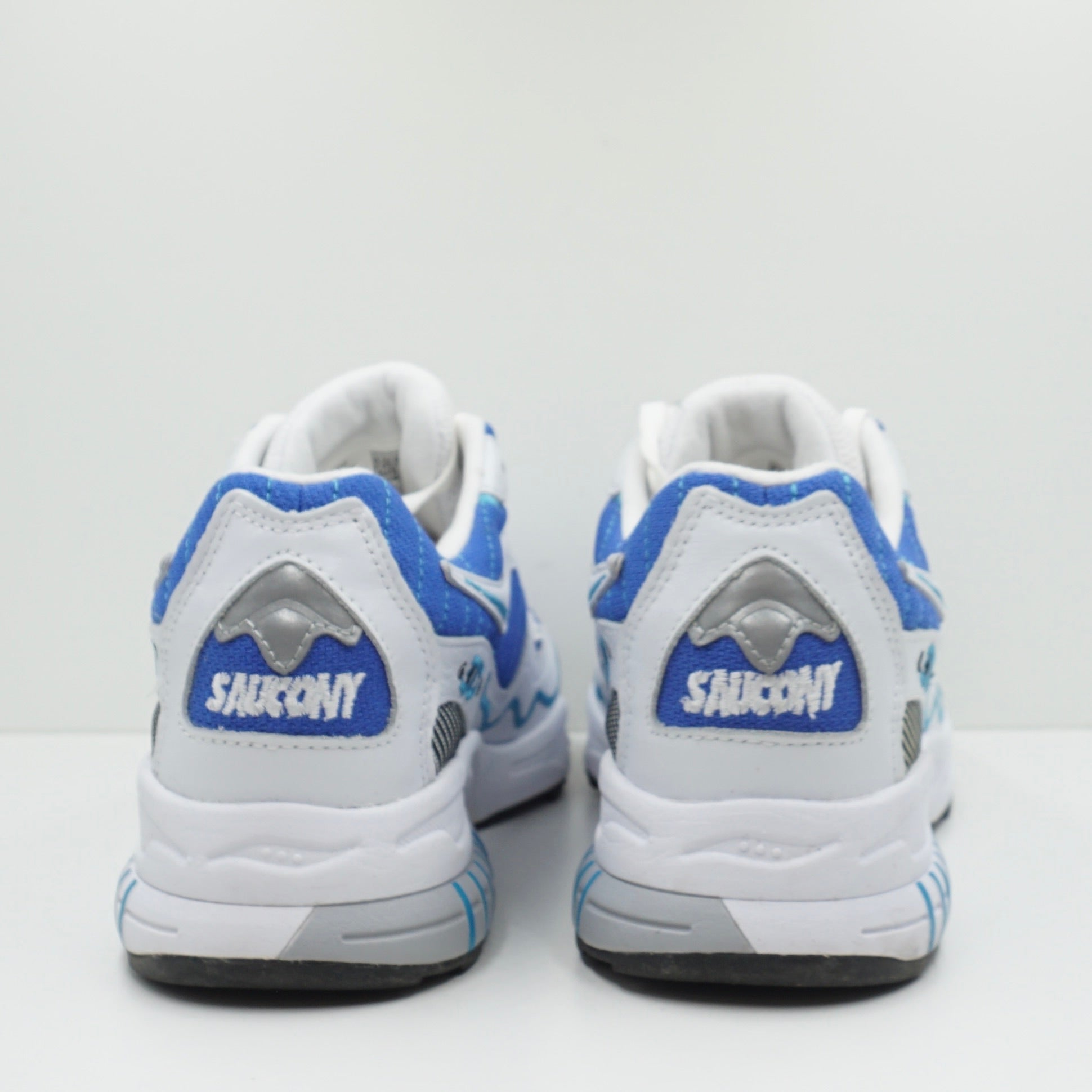 Saucony 3D Grid Hurricane White Royal