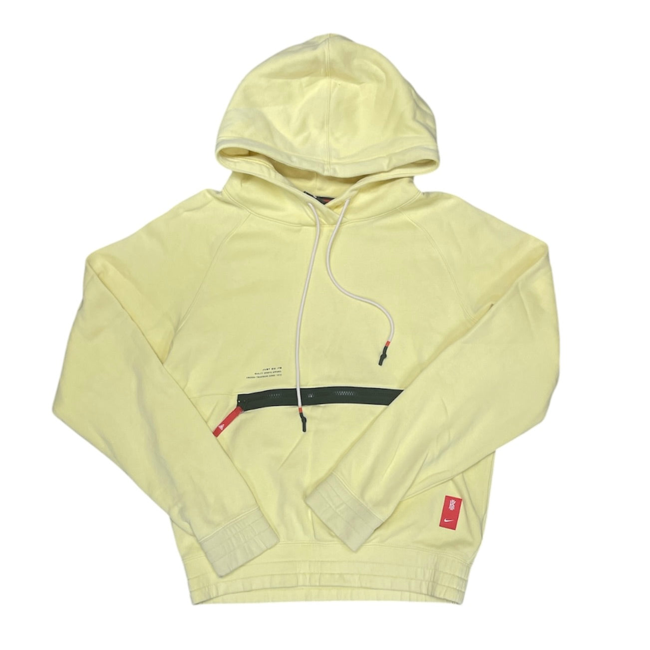 Nike Kyrie Fleece Basketball Yellow Hoodie