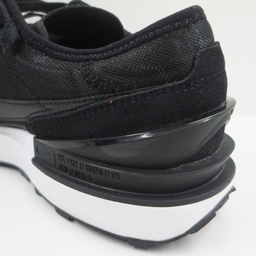 Nike Waffle One Black White Orange Black (GS)