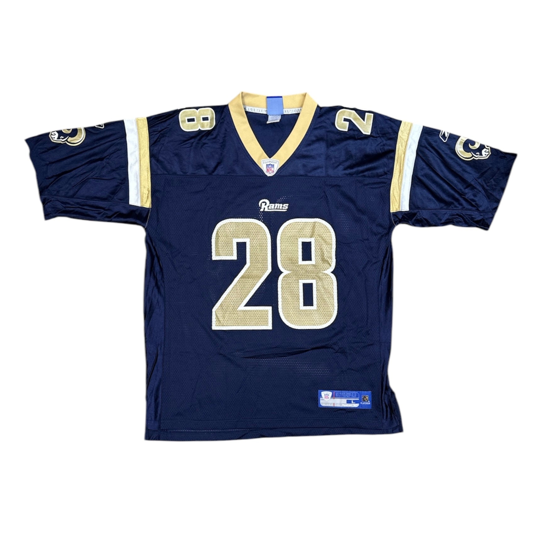 Reebok St. Louis Rams Faulk #28 NFL Jersey