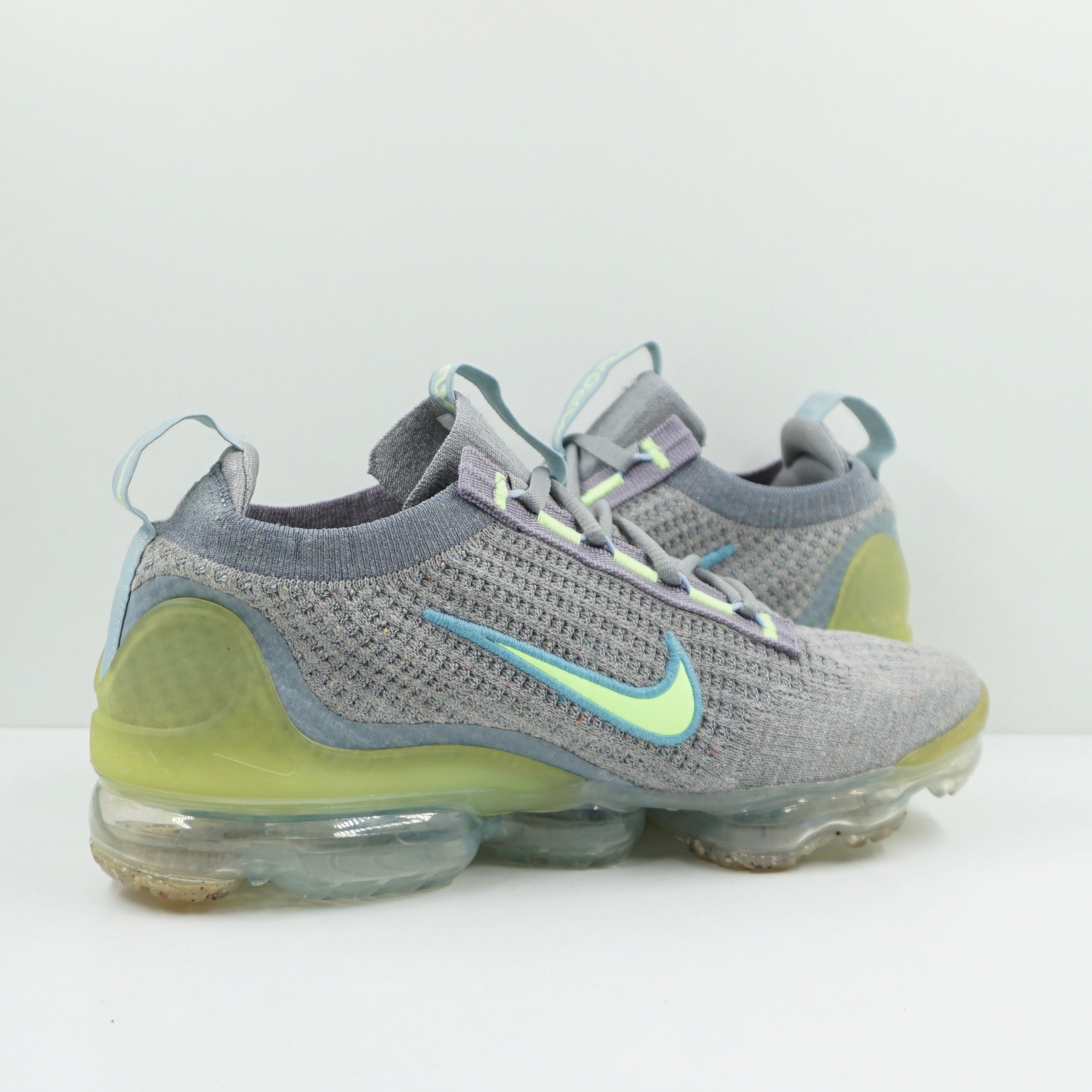 Nike Air VaporMax 2021 Particle Grey Liquid Lime (GS)