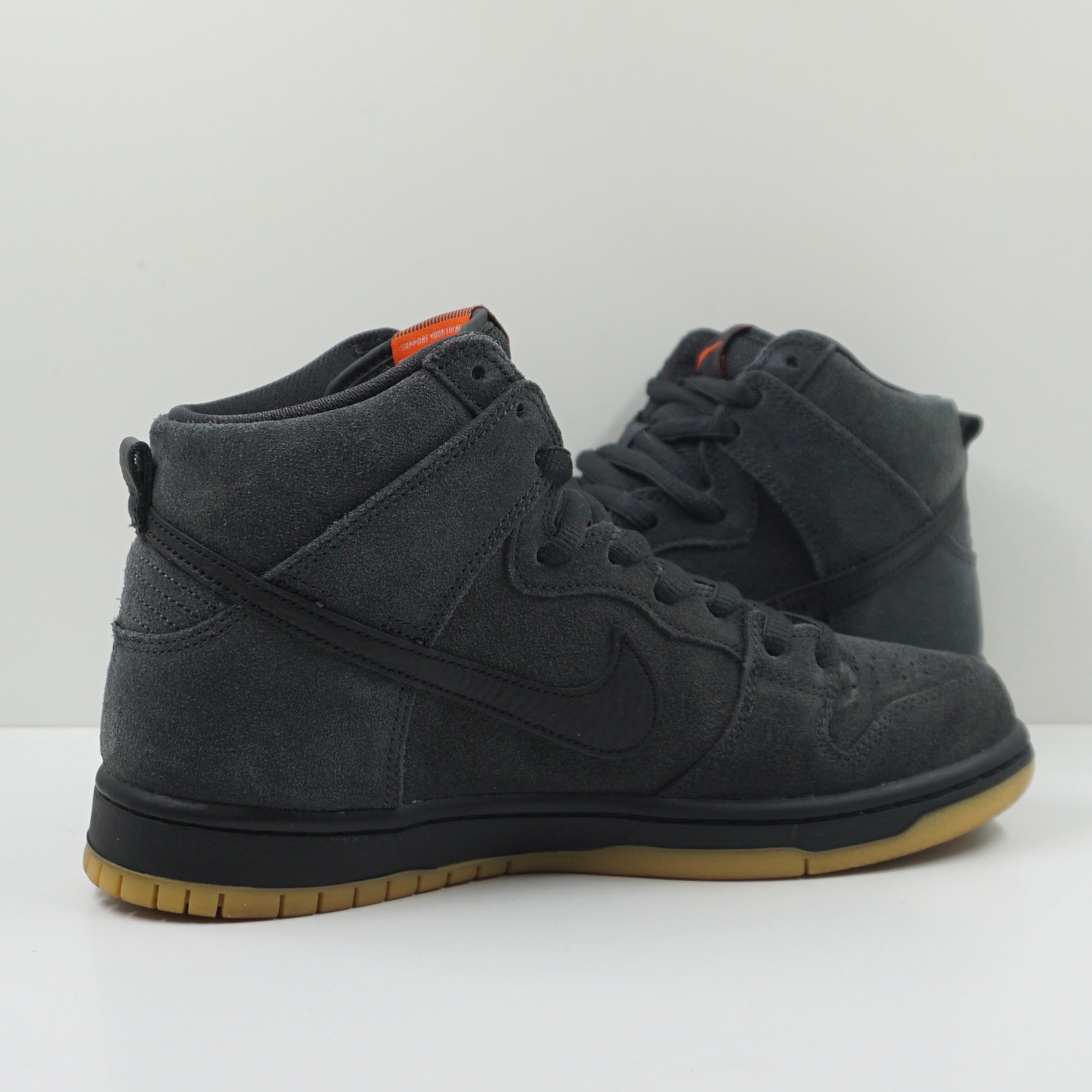 Nike SB Dunk High Pro Orange Label Smoke Grey