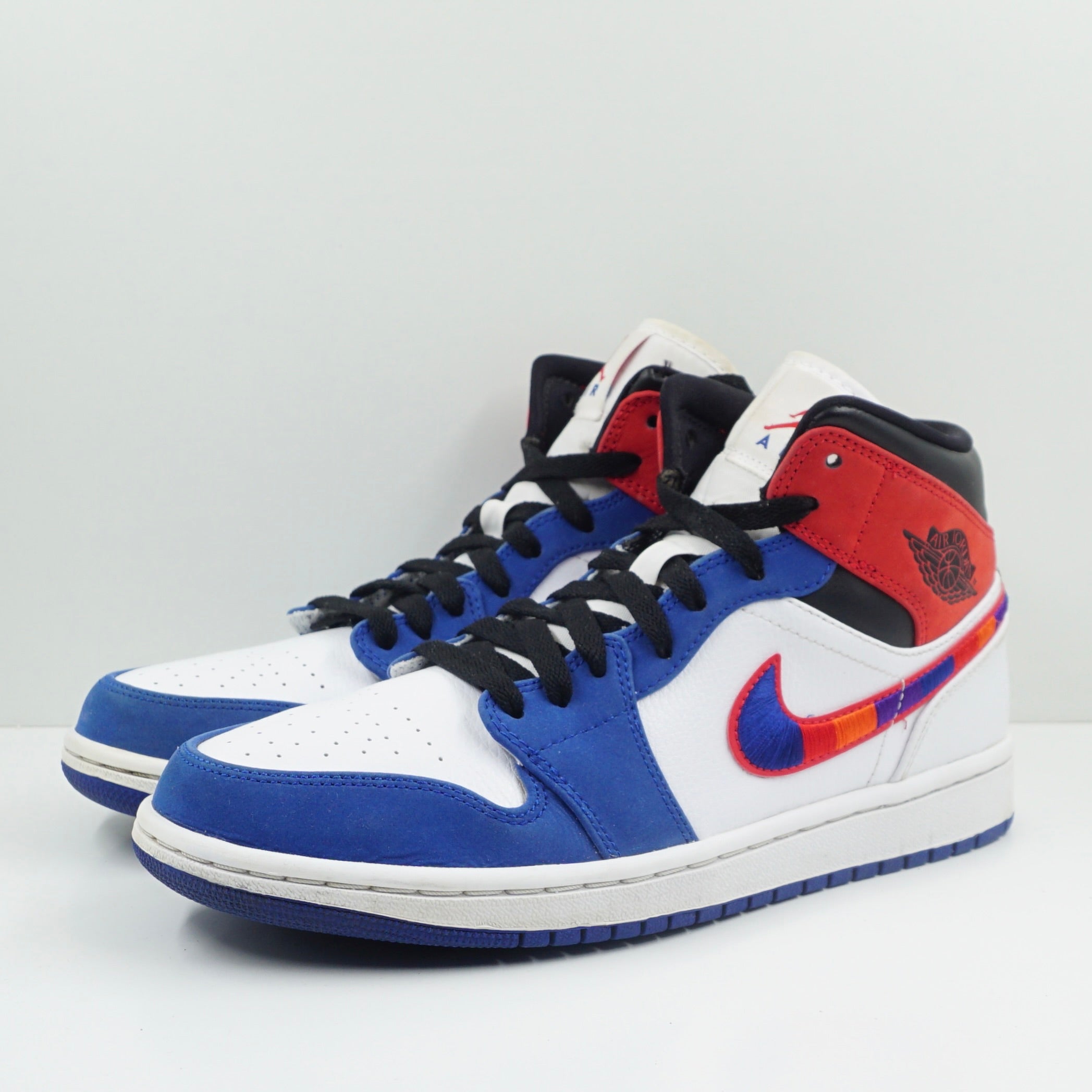 Jordan 1 Mid Multi-Color Swoosh
