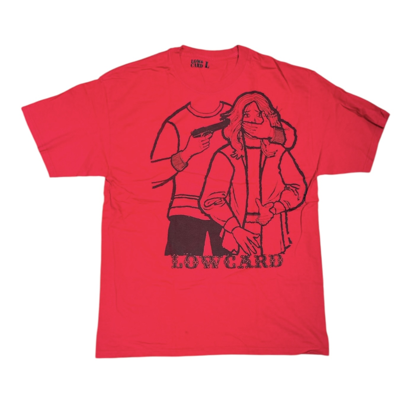 Low Card Hostage Red Tshirt
