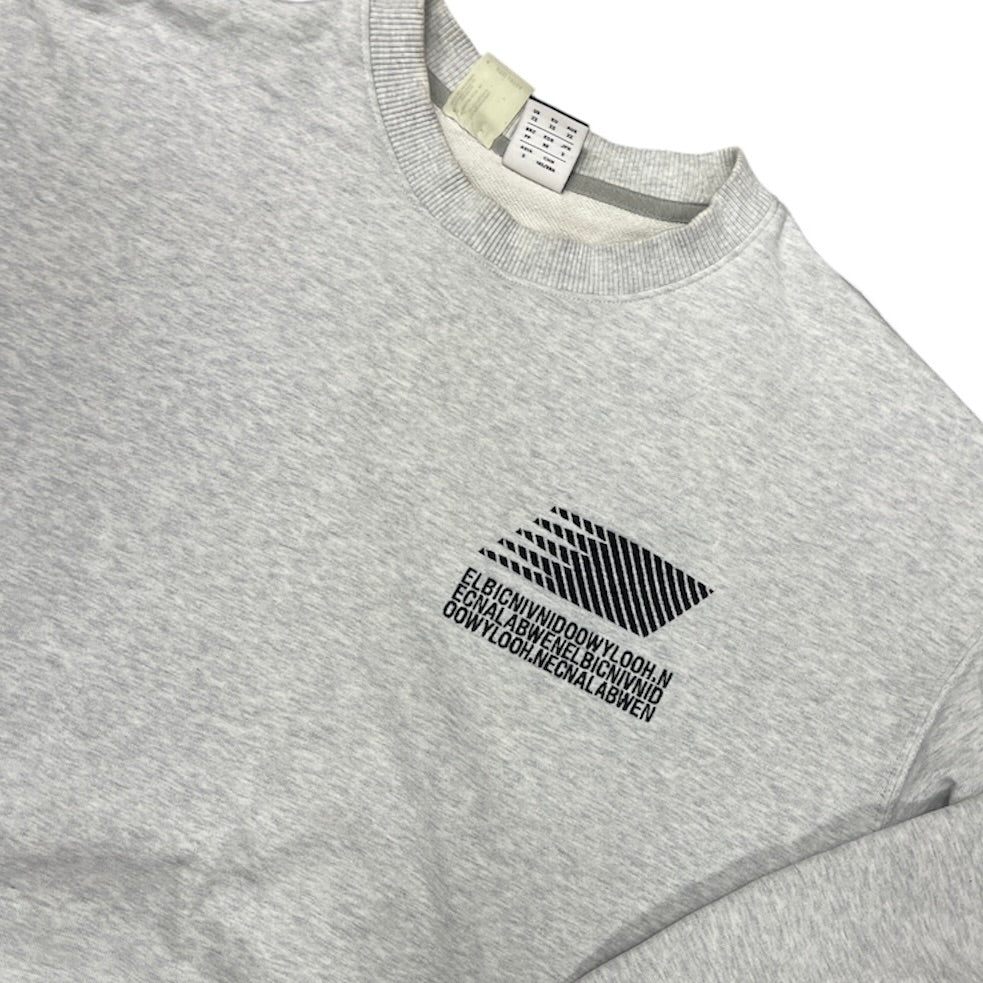 New Balance x N.HOOLYWOOD x INVINCIBLE(R) Heavyweight Grey Sweatshirt