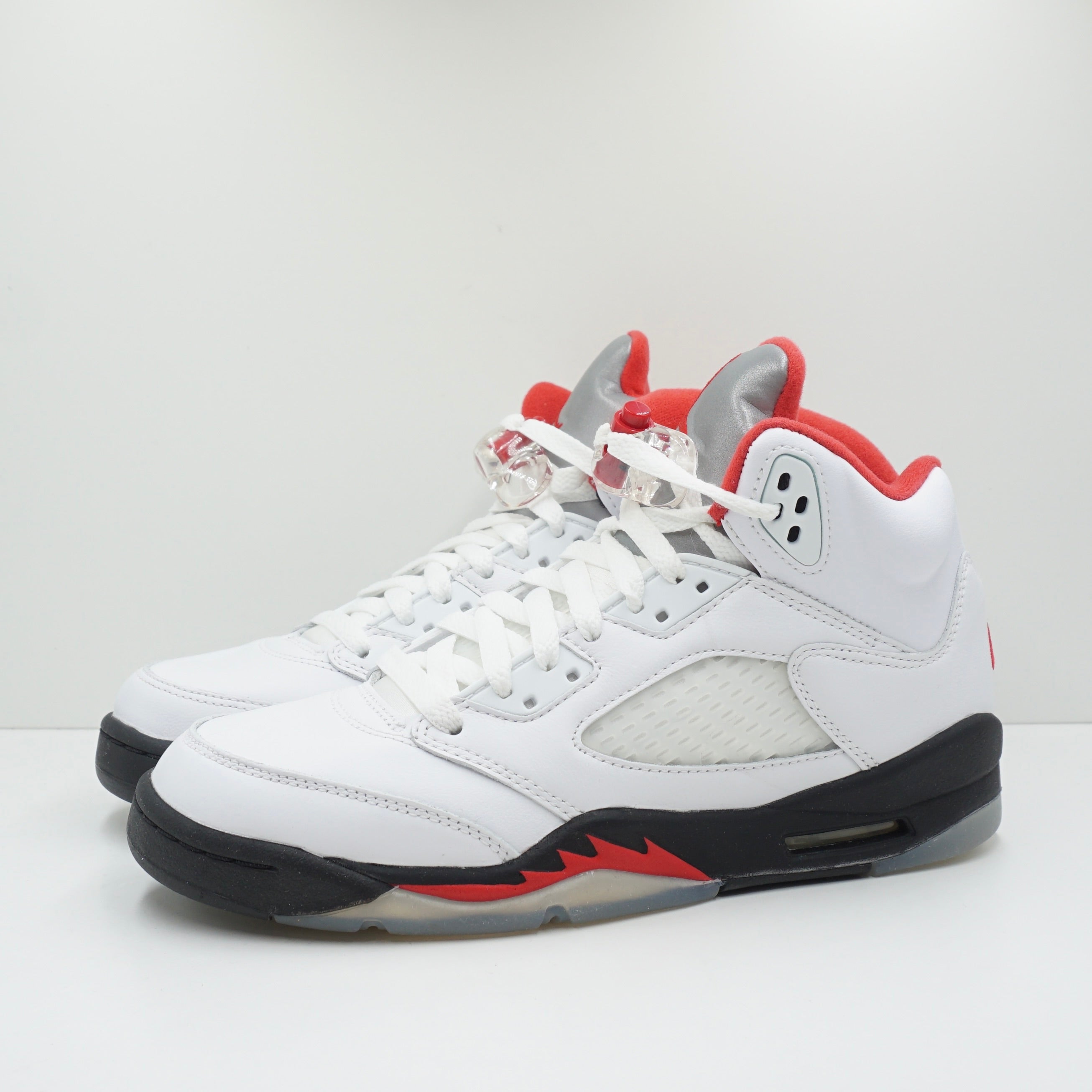 Jordan 5 Retro Fire Red Silver Tongue (2020) (GS)