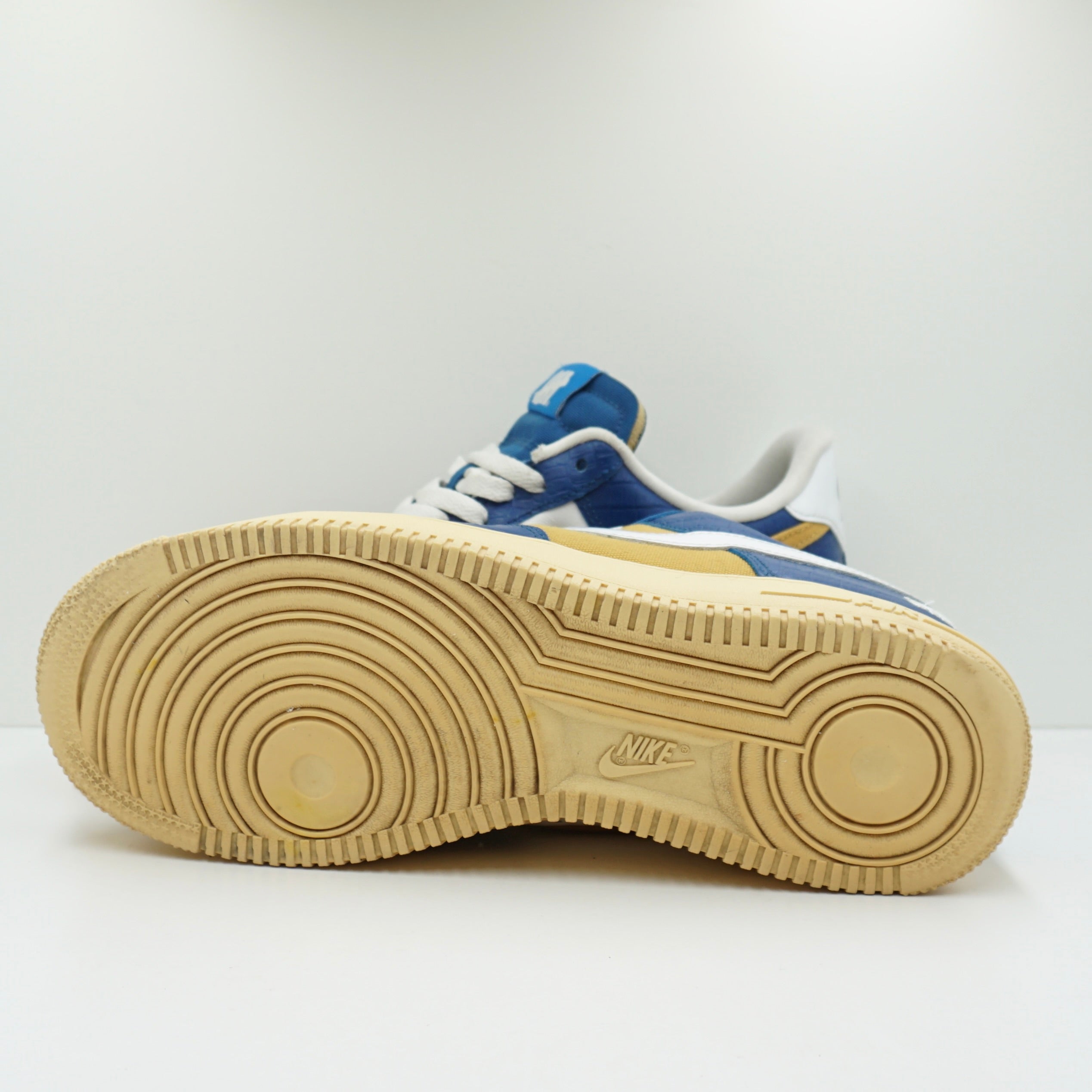 Nike Air Force 1 Low SP Undefeated 5 On It Blue Yellow Croc