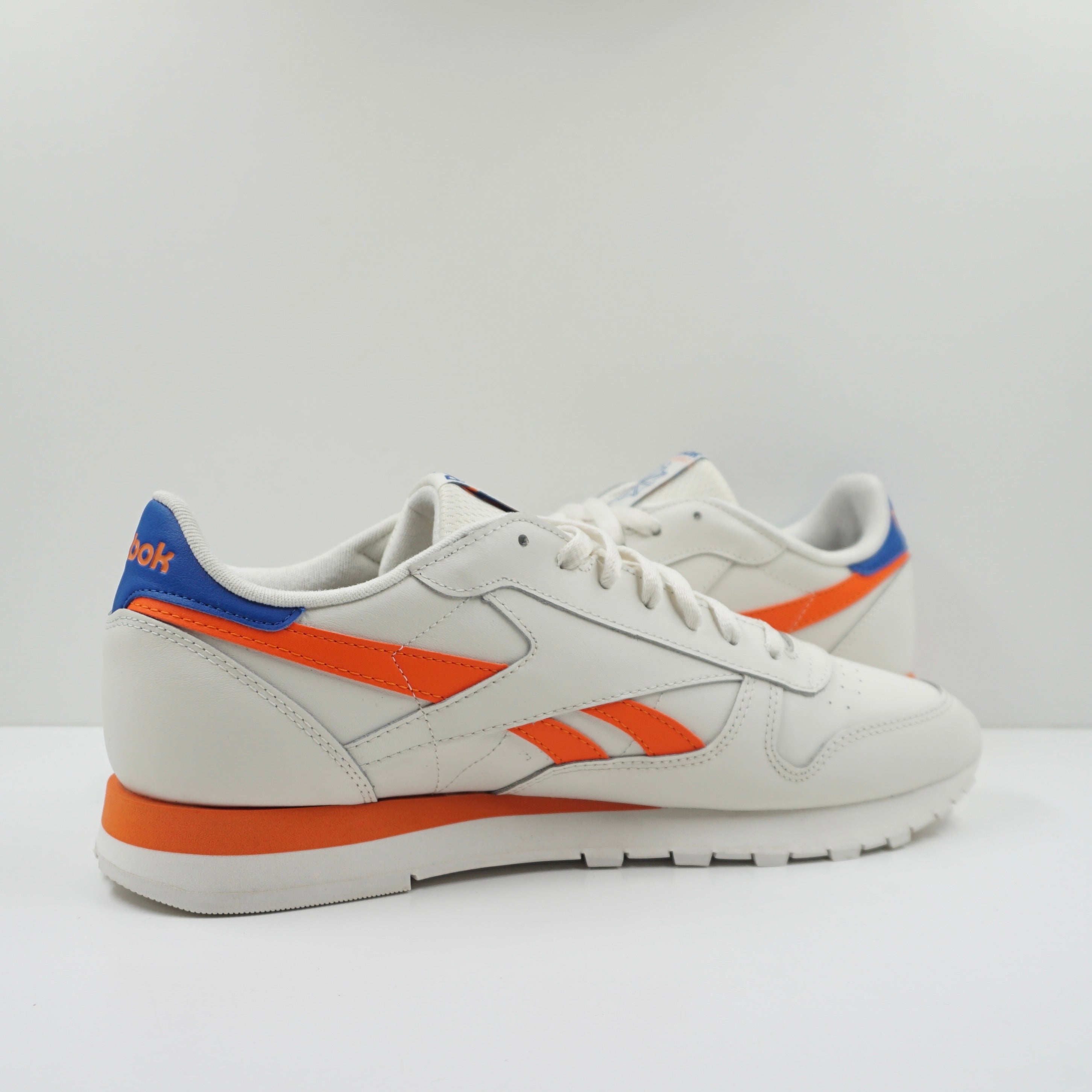 Reebok Classic Leather Sail Orange Blue