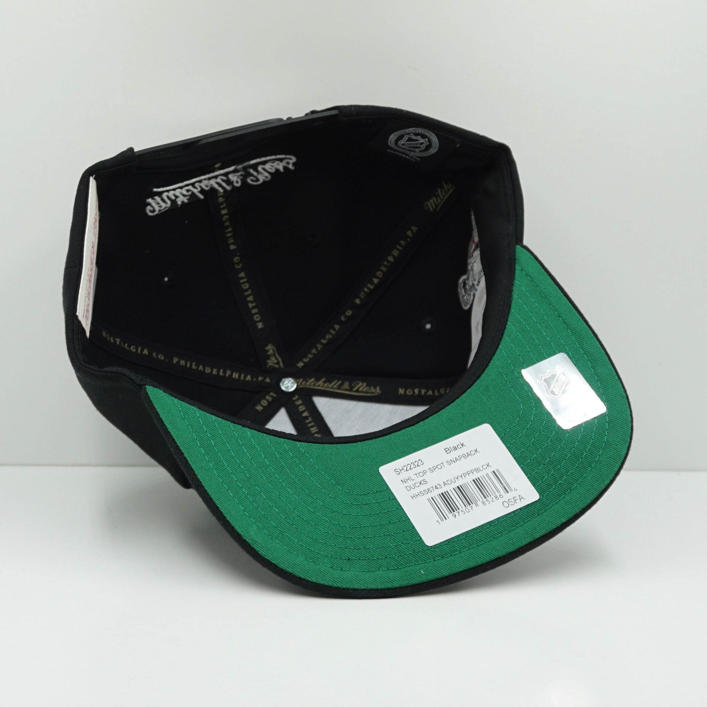 Mitchell & Ness Anaheim Ducks Stanley Cup Patch O.G Snapback Cap