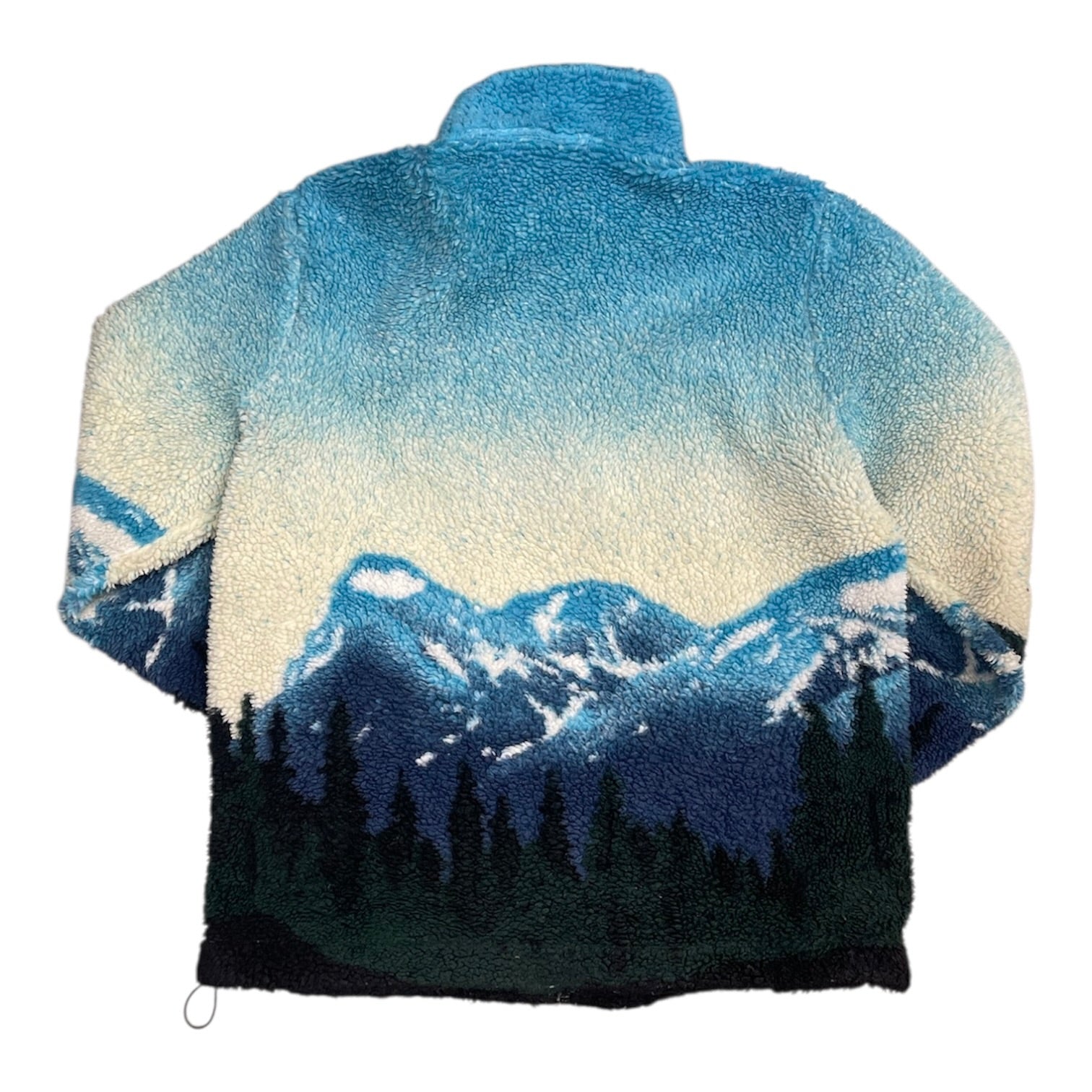 Sneakersnstuff Winter Landscape Blue Fleece Jacket