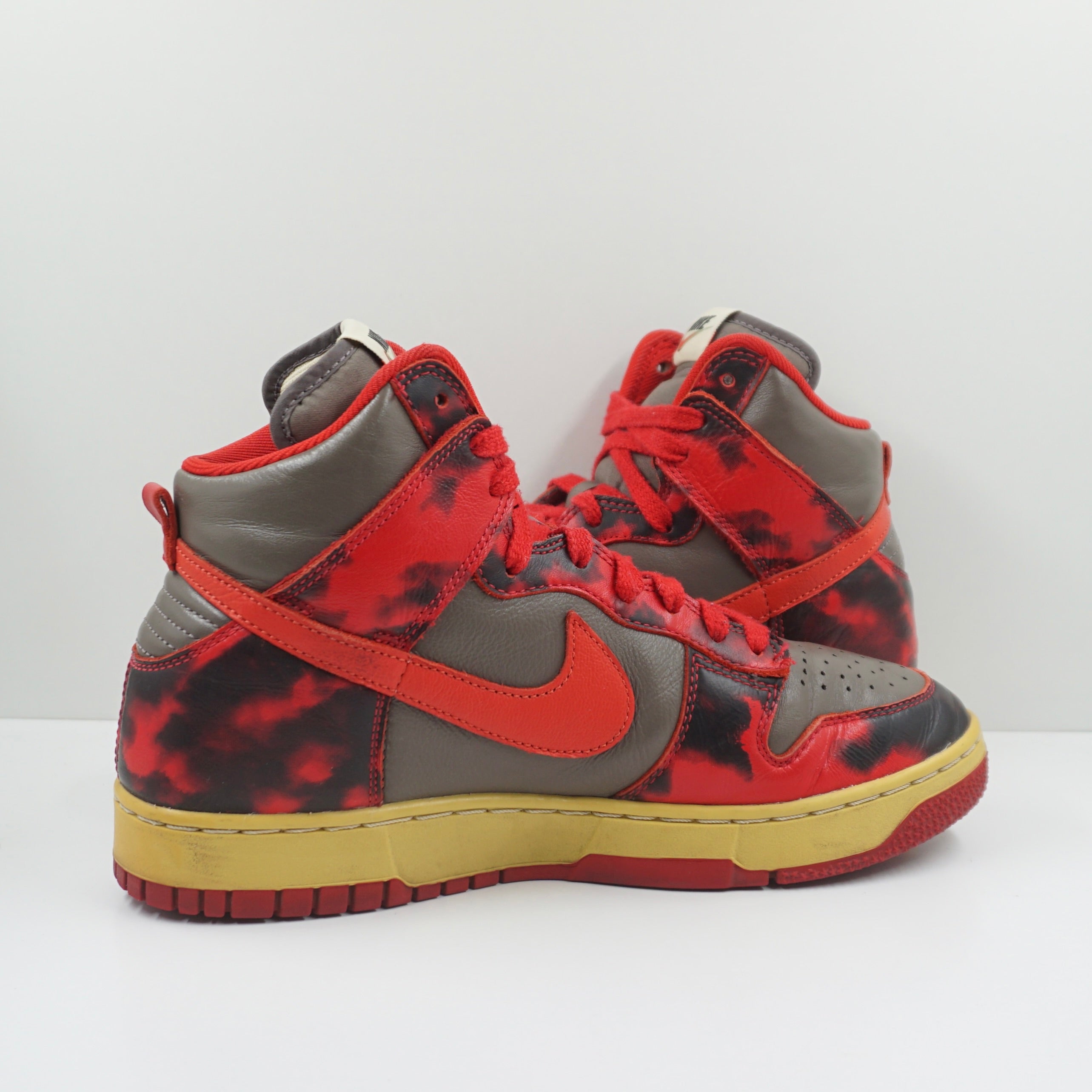Nike Dunk High 1985 Red Acid Wash