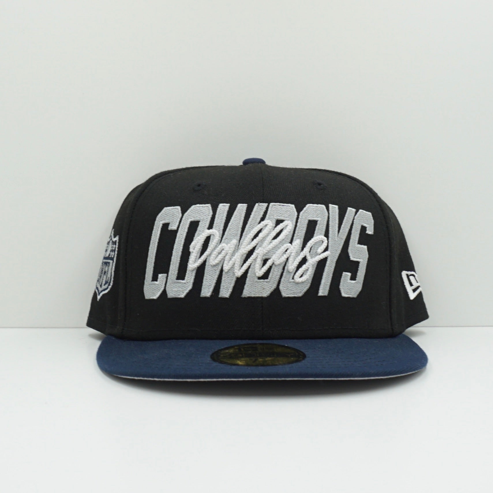 New Era Dallas Cowboys Black/Navy Fitted Cap
