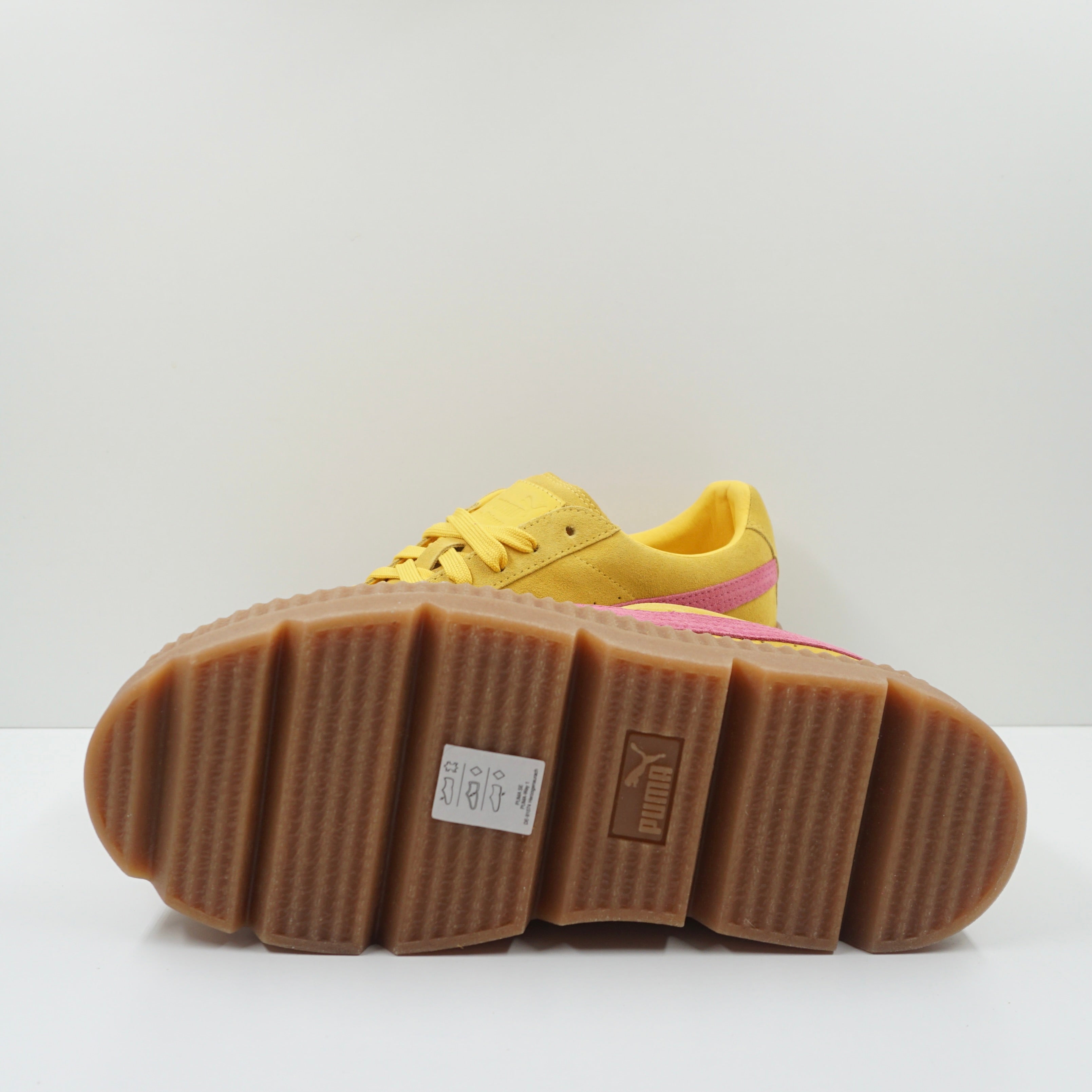 Puma Cleated Creeper Rihanna Fenty Suede Lemon W