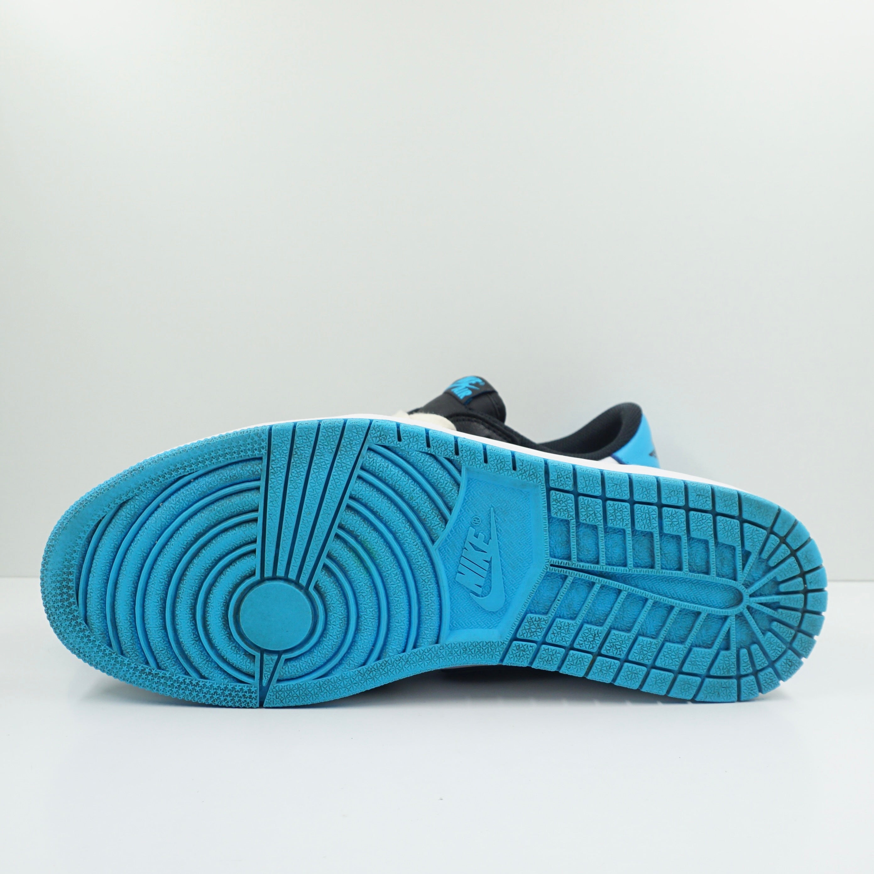 Jordan 1 Retro Low OG Black Dark Powder Blue