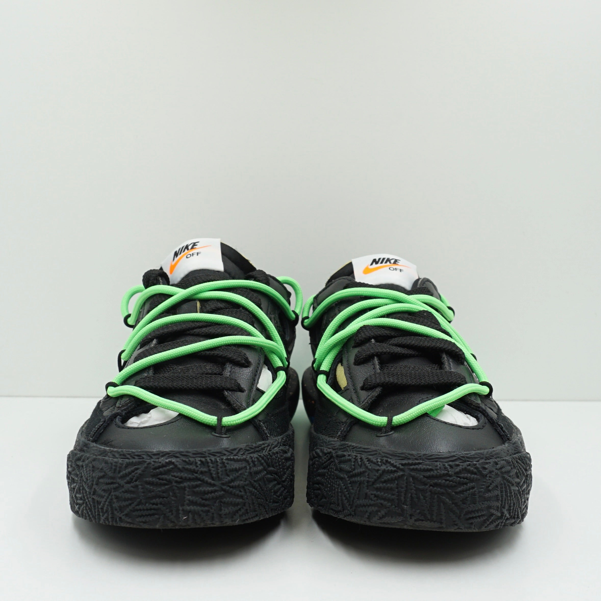 Nike Blazer Low Off-White Black Electro Green
