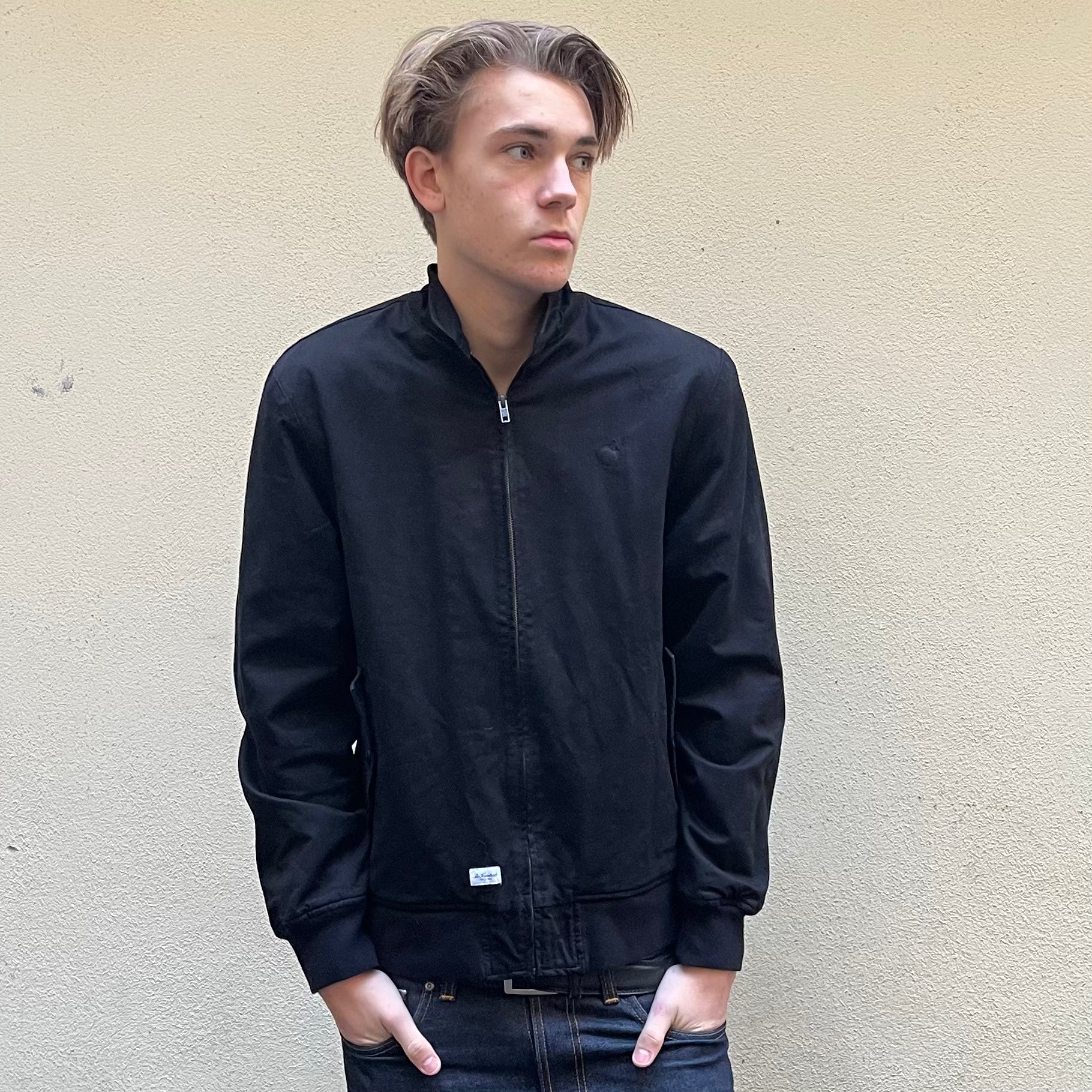 The Hundreds Black Bomber Jacket