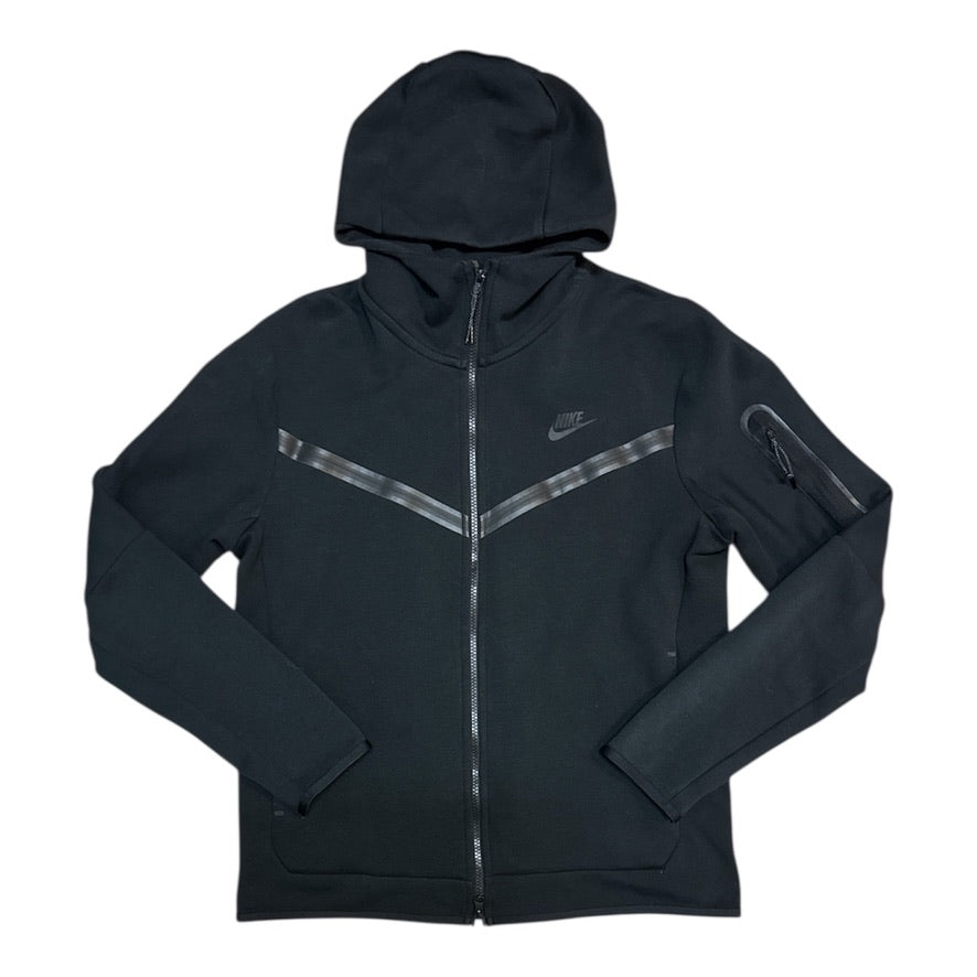 Nike Tech Fleece Black Full Zip Hoodie