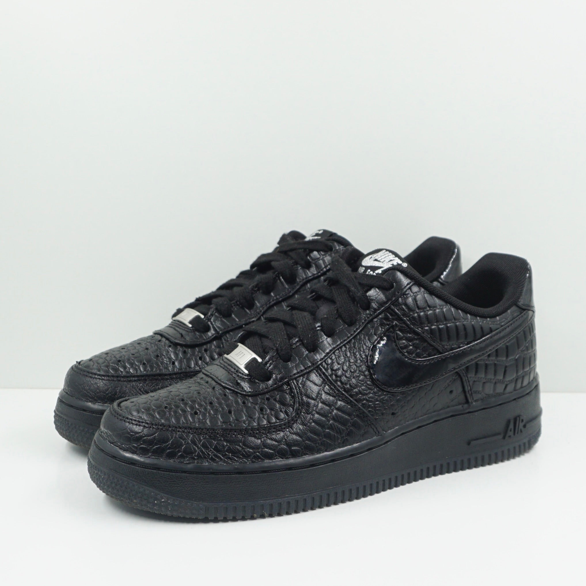 af1 black croc