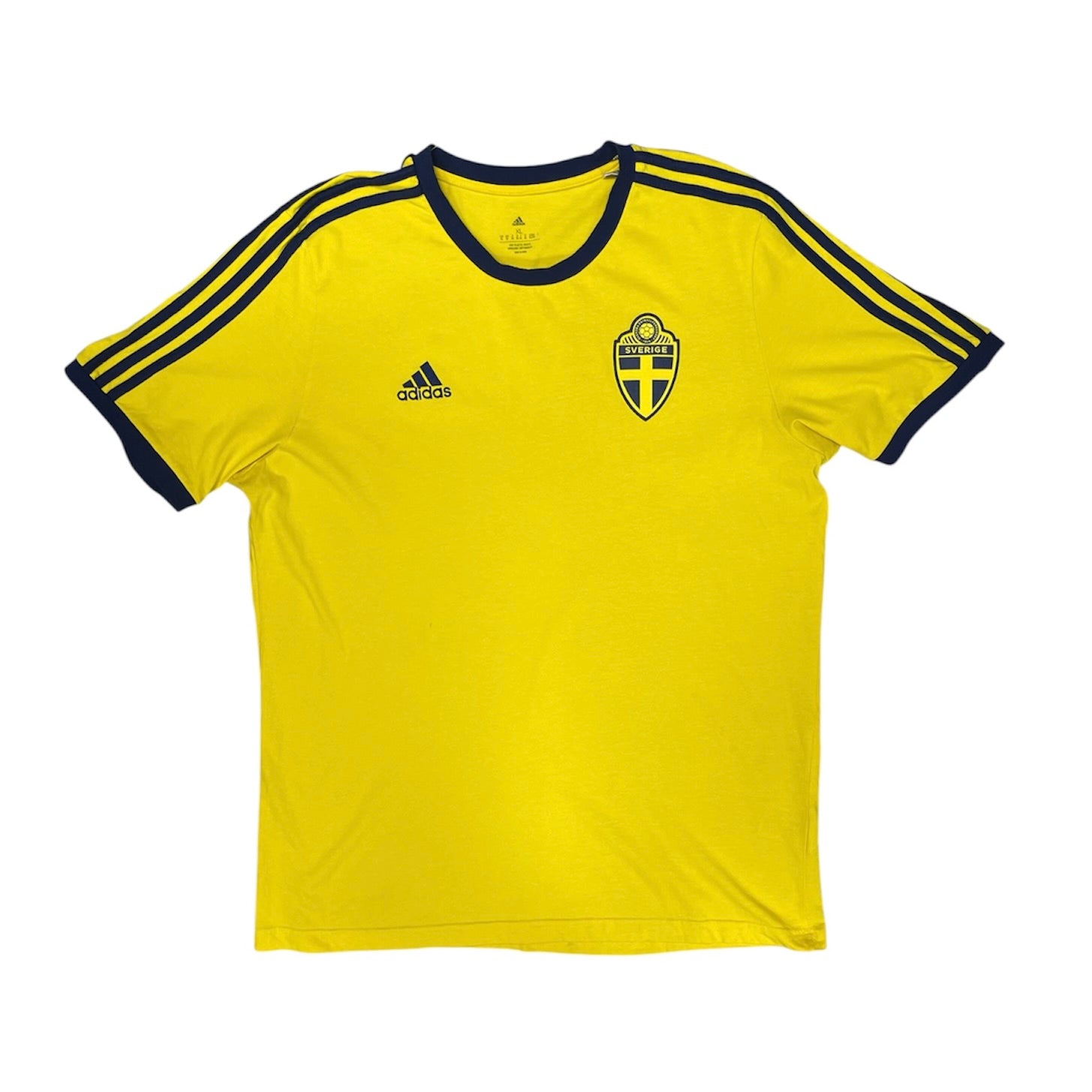 Adidas Sweden 2022/2023 DNA Yellow Tshirt