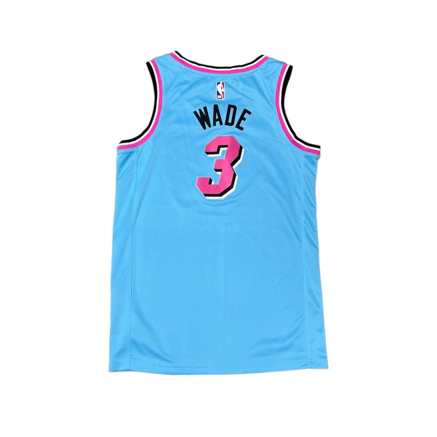 Nike Miami Heat 2020 Vice City Dwayne Wade Swingman Jersey