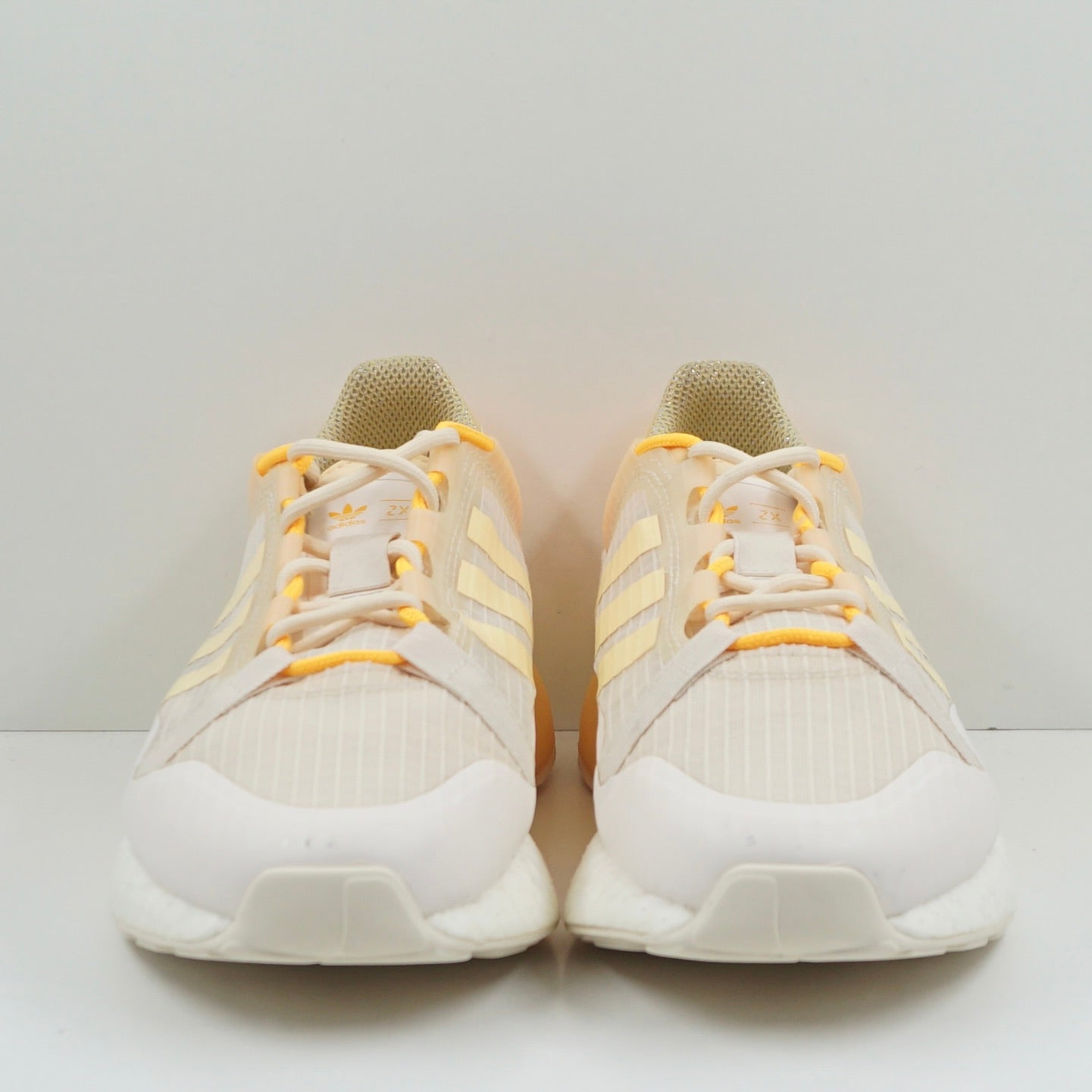 Adidas ZX 2K Boost Pure Wonder White Orange Tint