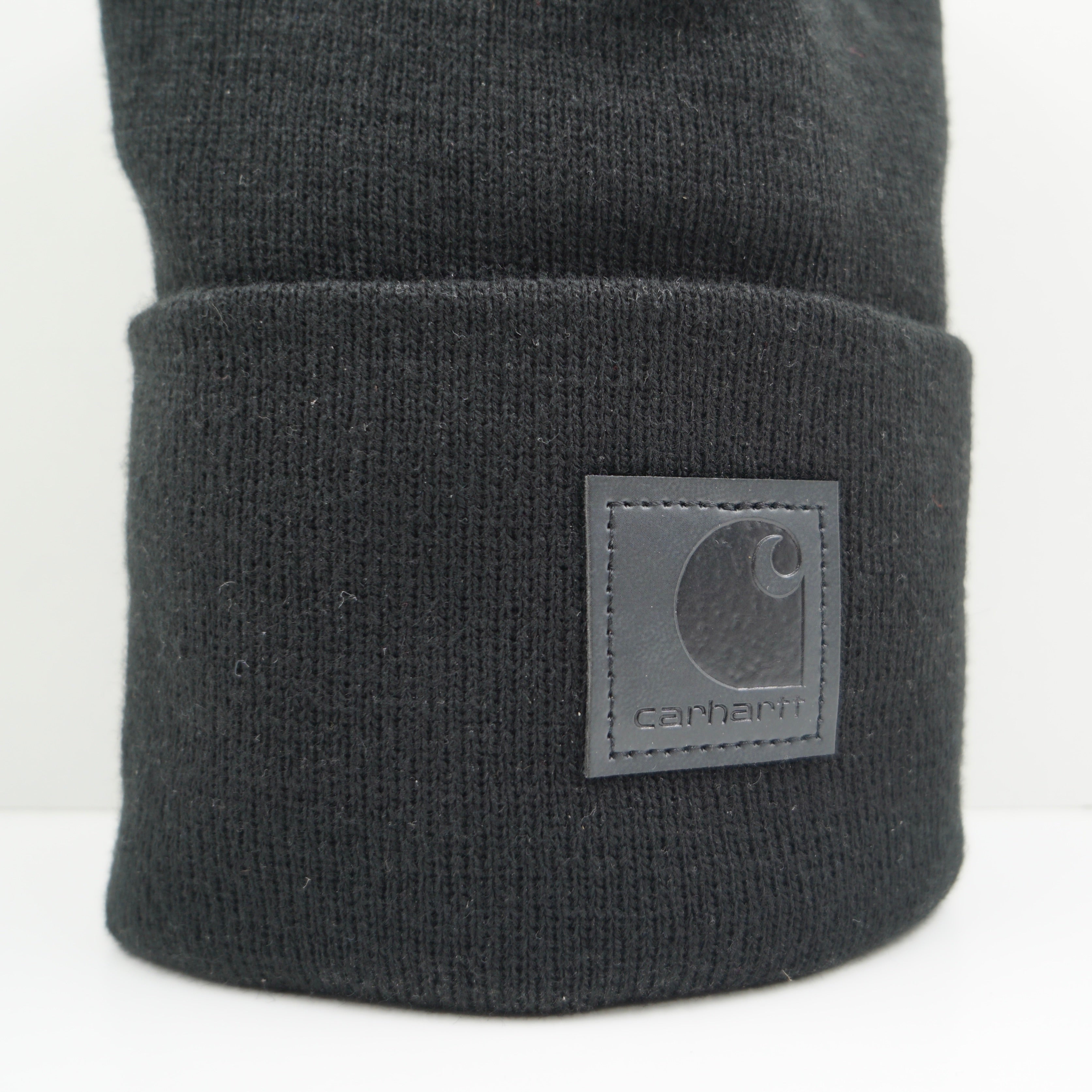 Carhartt WIP Tonal Patch Black Beanie