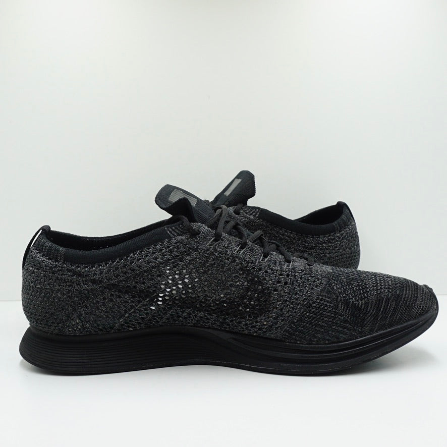 Flyknit racer triple black mens hotsell