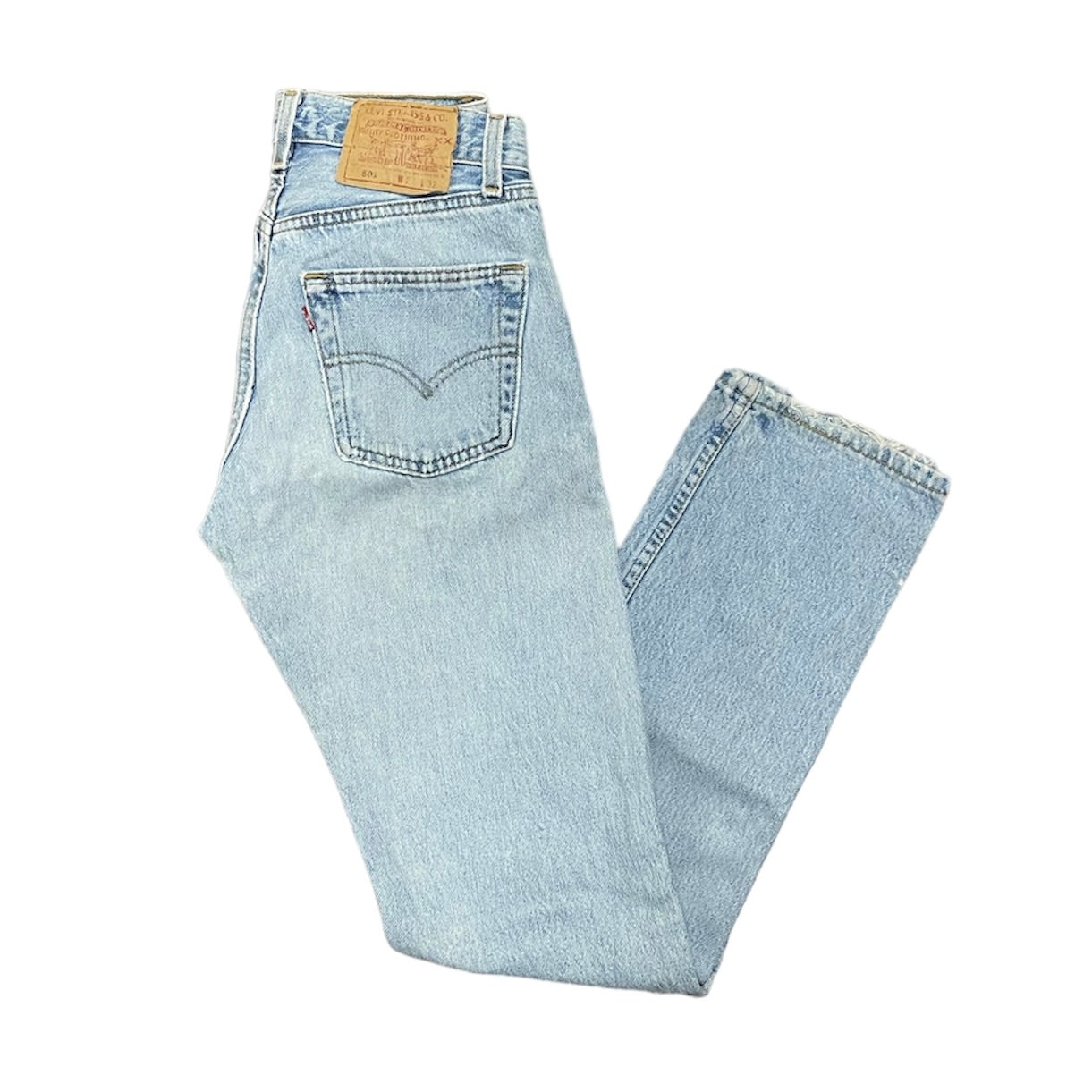 Vintage Levis 501 Light Blue Jeans (W27/L32)
