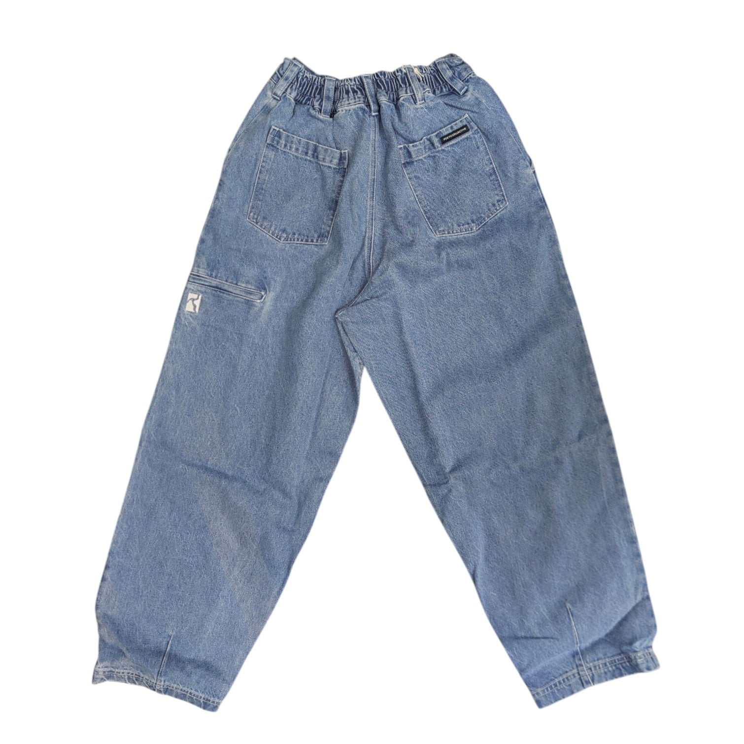 Poeticcollective Light Denim Balloon Pants