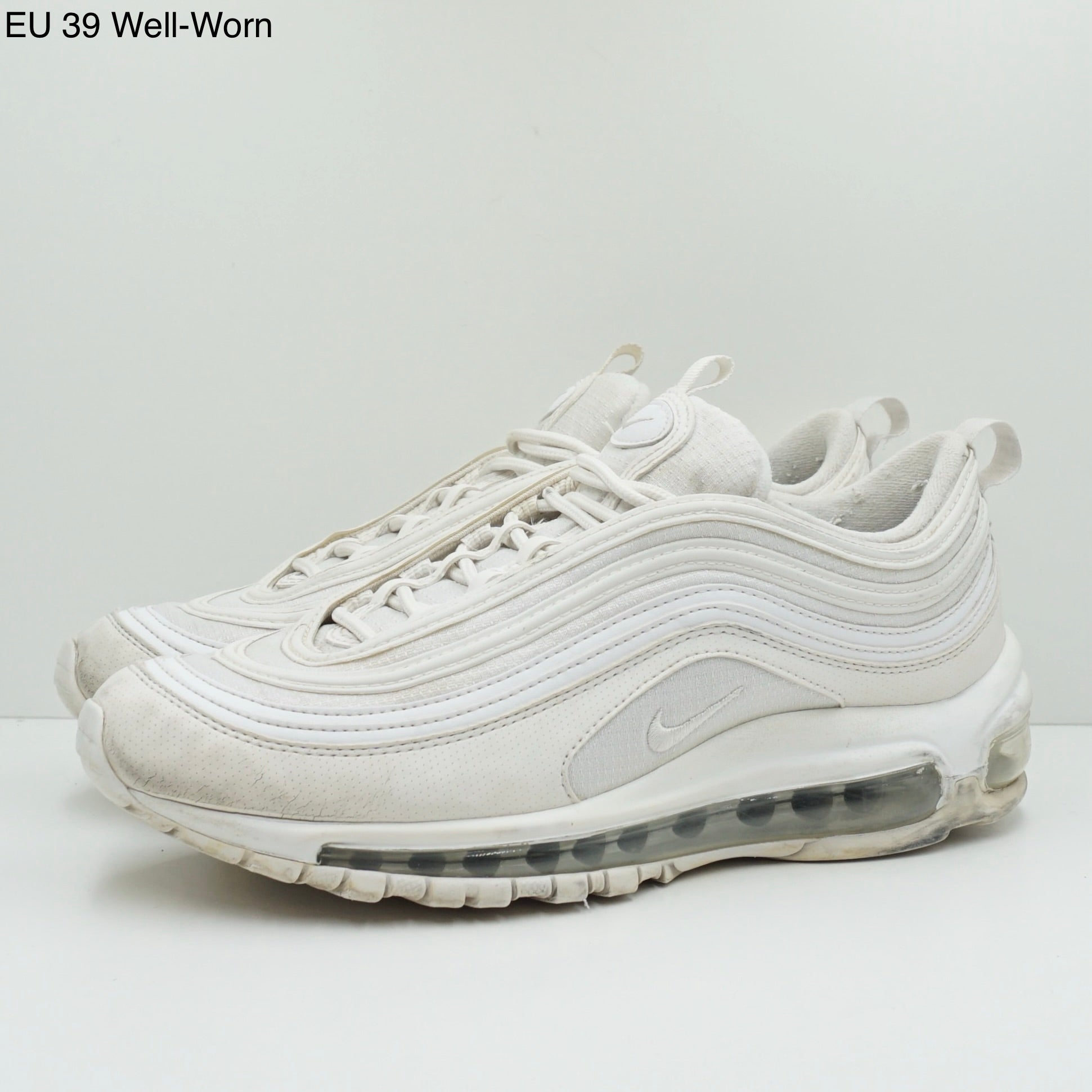 Nike Air Max 97 White Metallic Silver (GS)