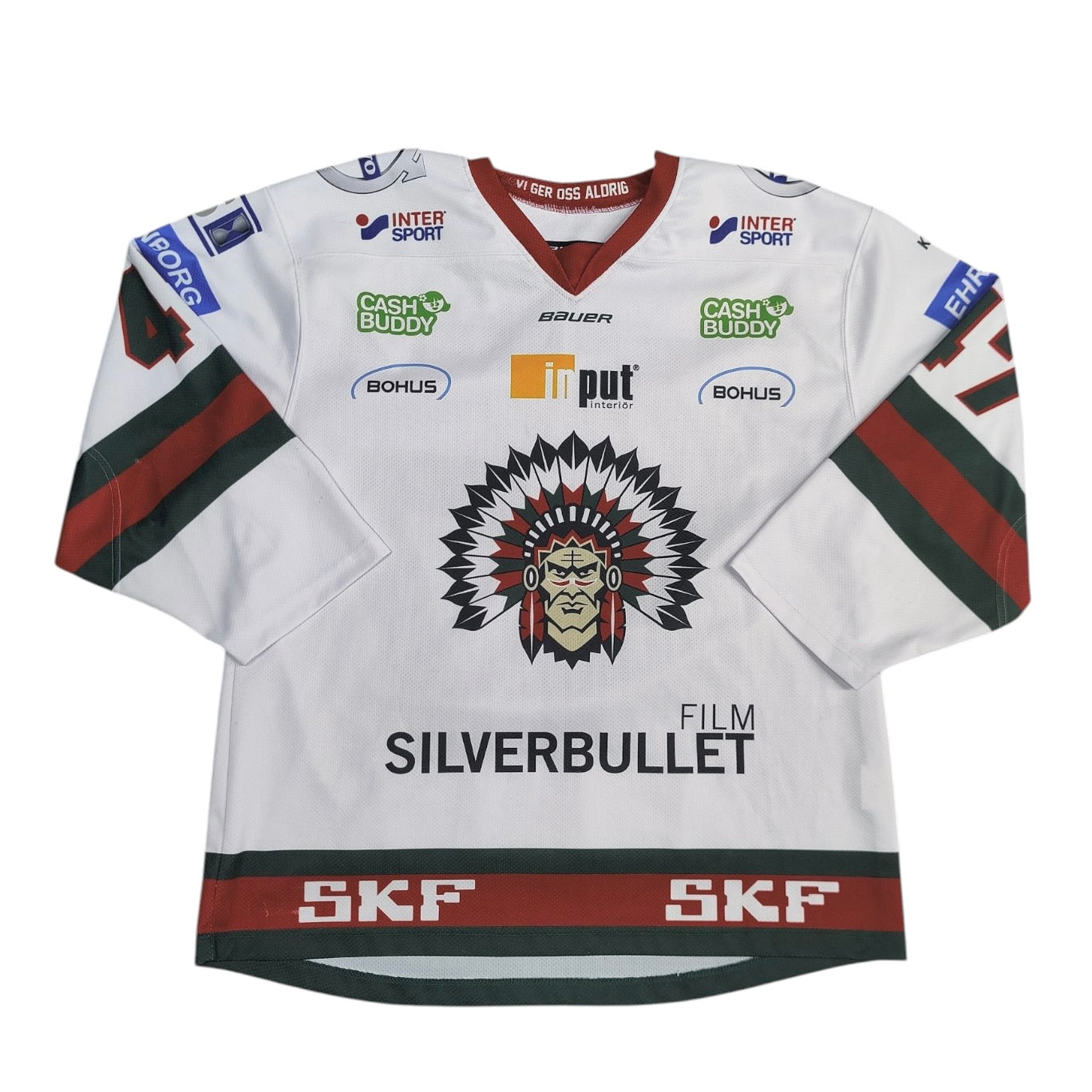 Bauer Frölunda Wennerö #47 Hockey Game Worn Jersey