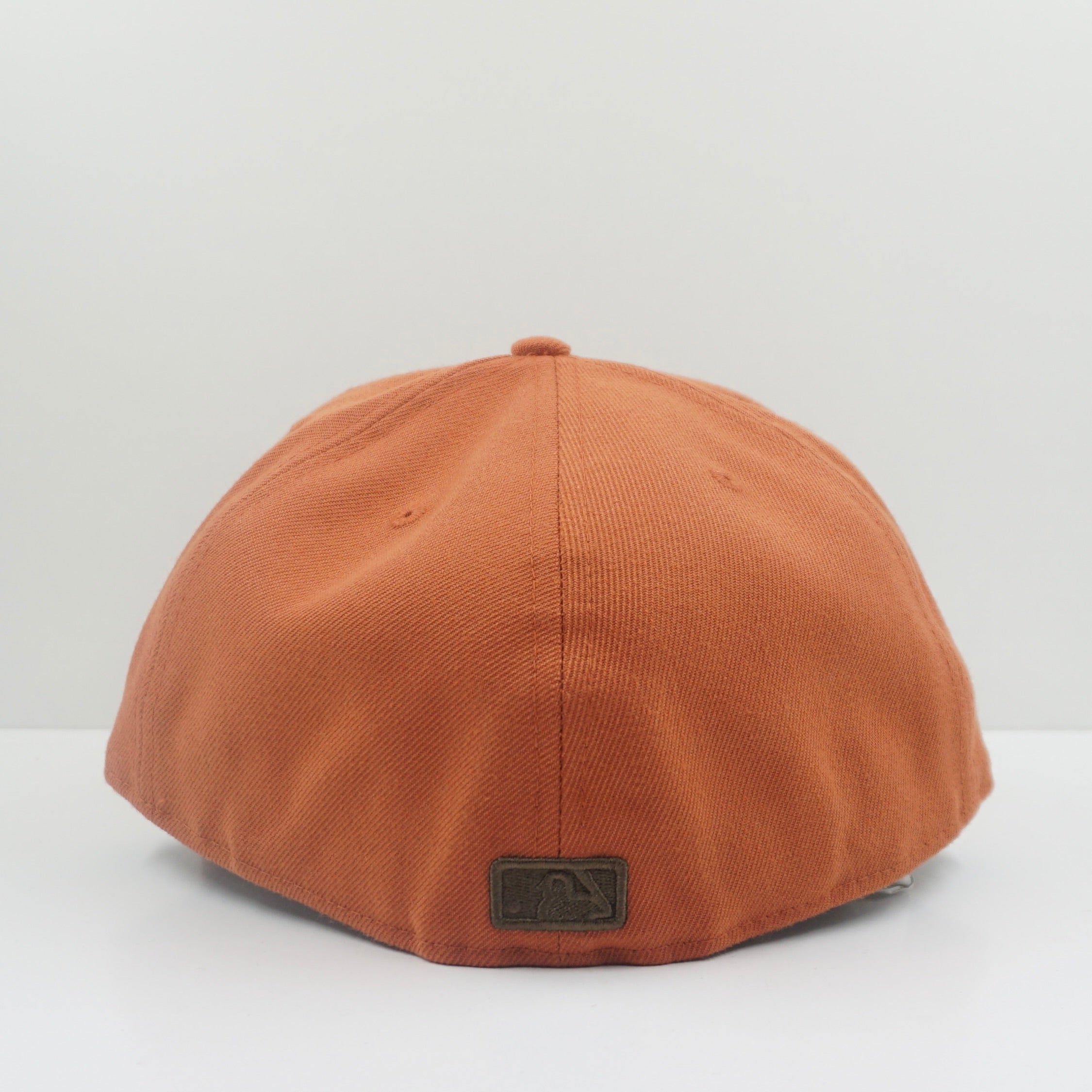 New Era New York Yankees League Essential Orange Brown Fitted Cap