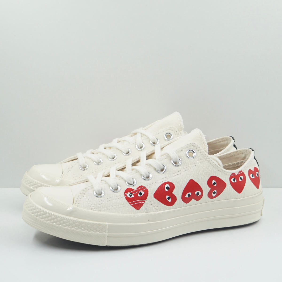 Converse Chuck Taylor All Star 70 Ox Comme des Garcons PLAY Multi-Heart White