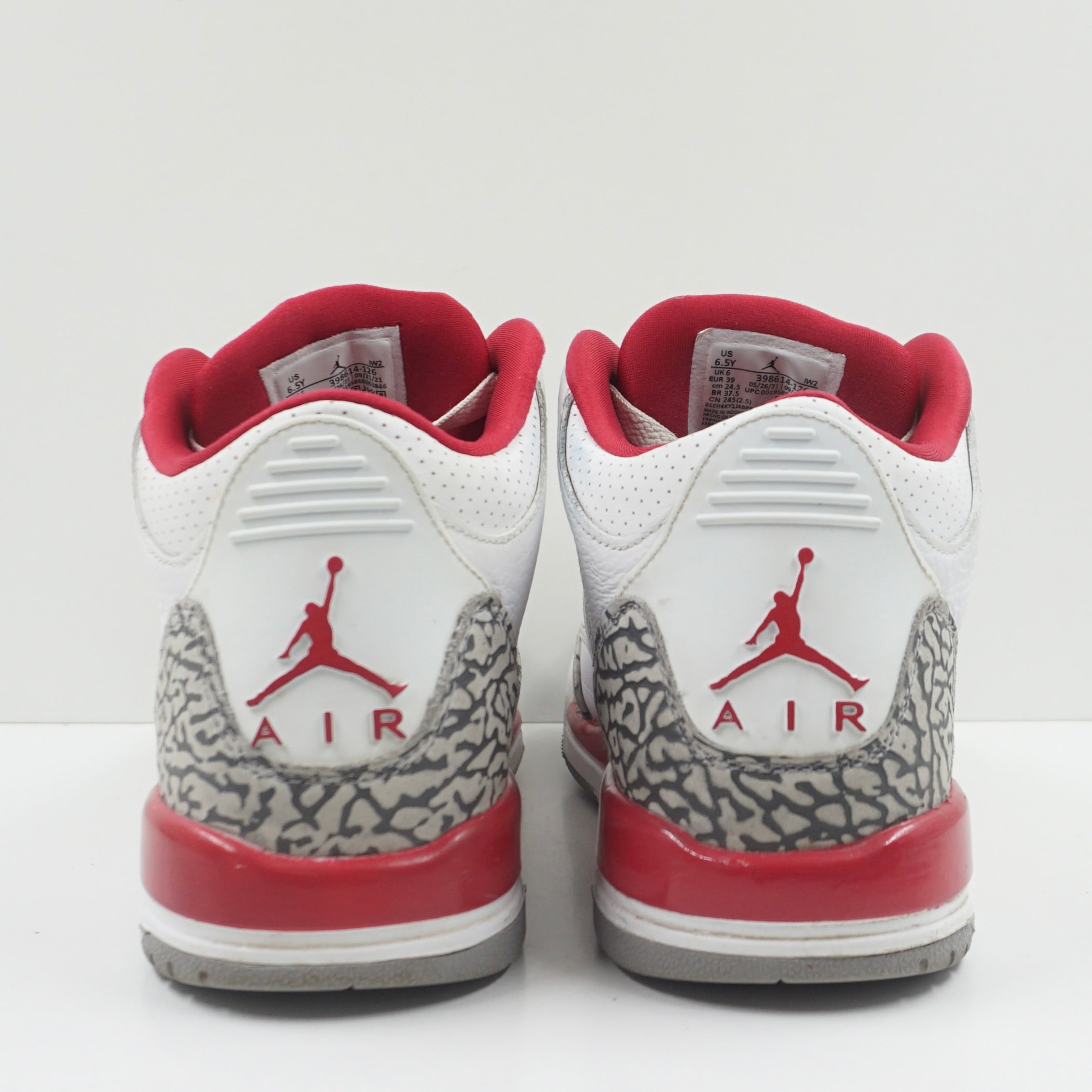 Jordan 3 Retro Cardinal (GS)