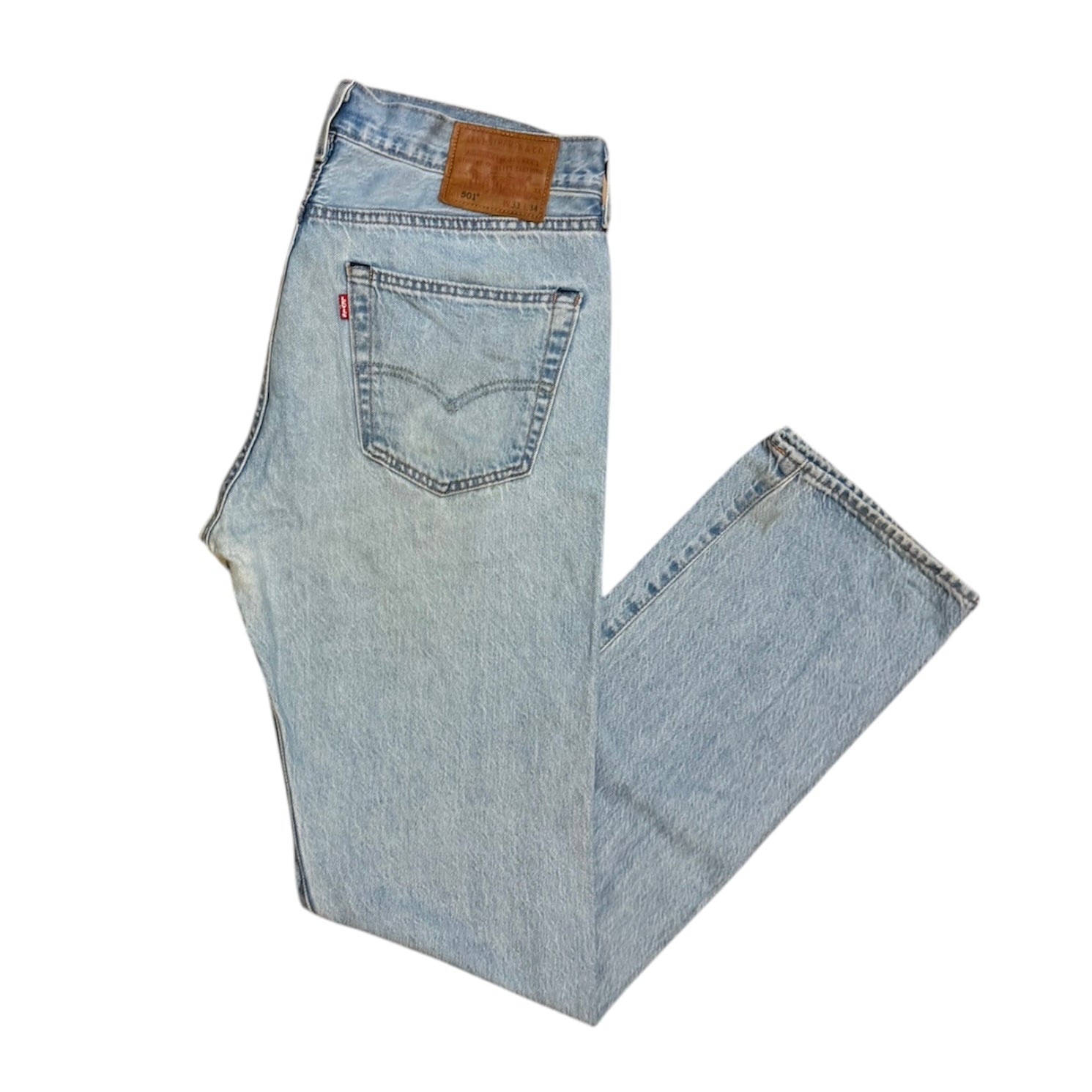 Levis 501 Original Light Blue Jeans