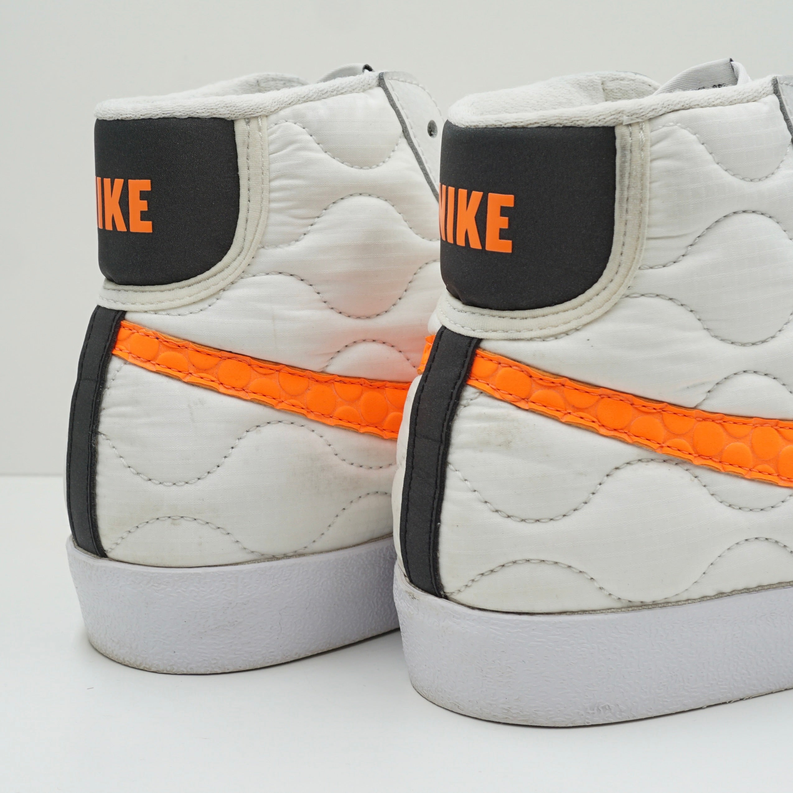 Nike Blazer High ID White Orange