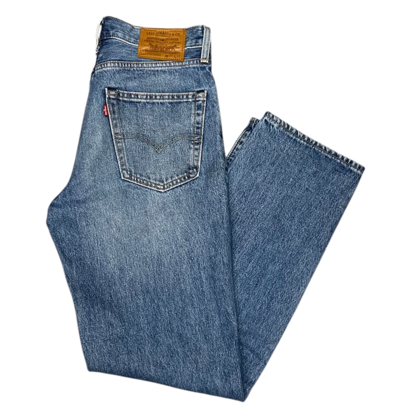 Levis Stay Loose Blue Jeans