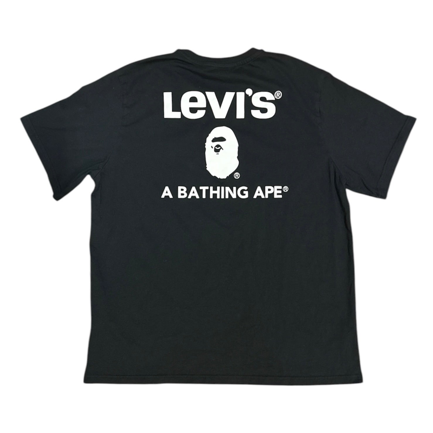 A Bathing Ape x Levi's SS21 Black Tshirt