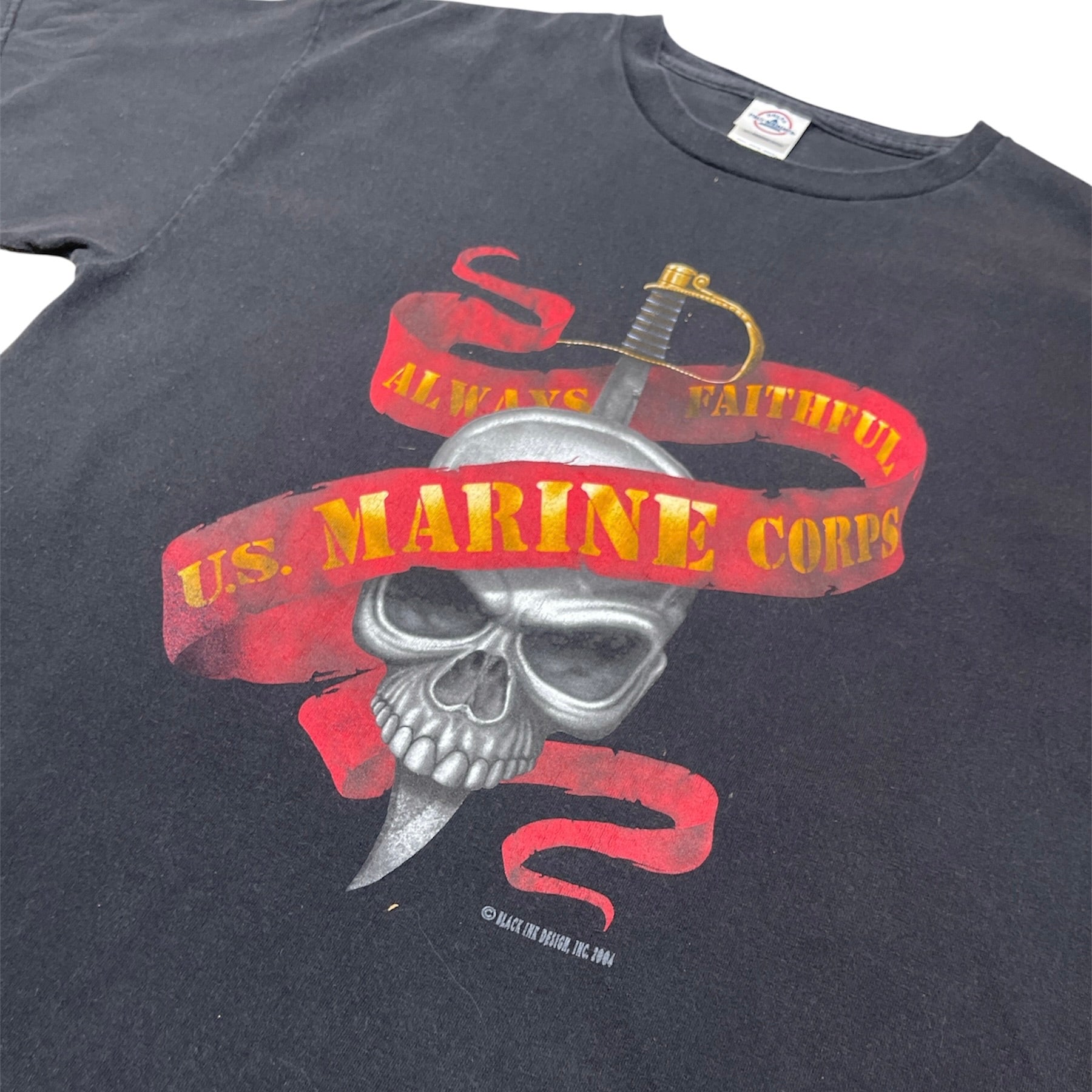 Delta Pro Weight US Marines Corp 2004 Black Tshirt